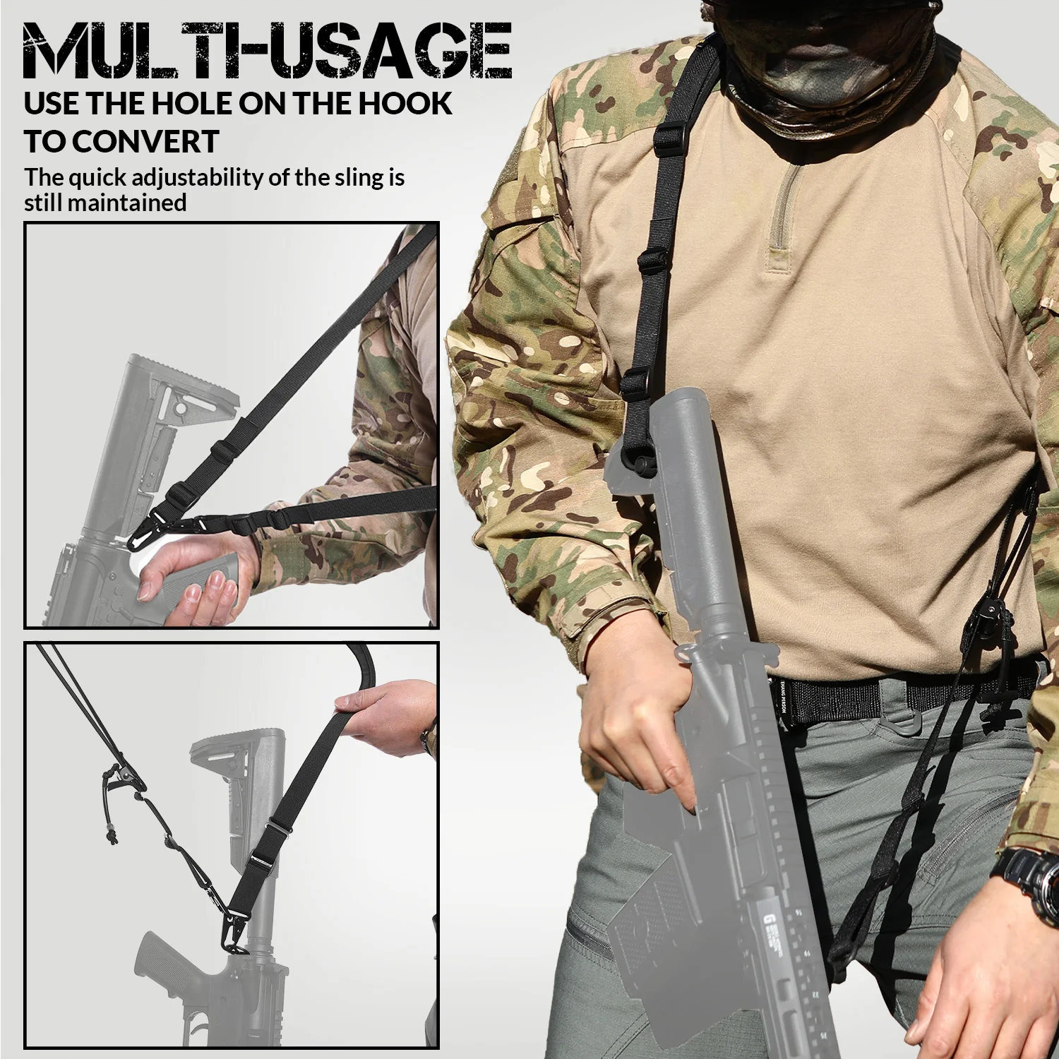 VOTAGOO® QD 2 Point Rifle Sling - Image 10