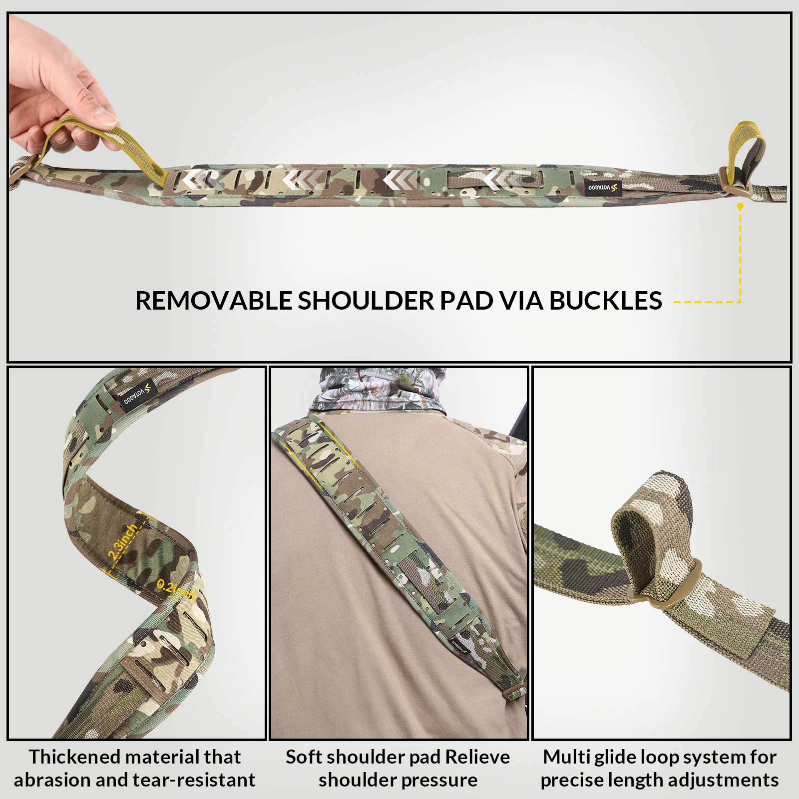 VOTAGOO® QD 2 Point Rifle Sling - Image 3