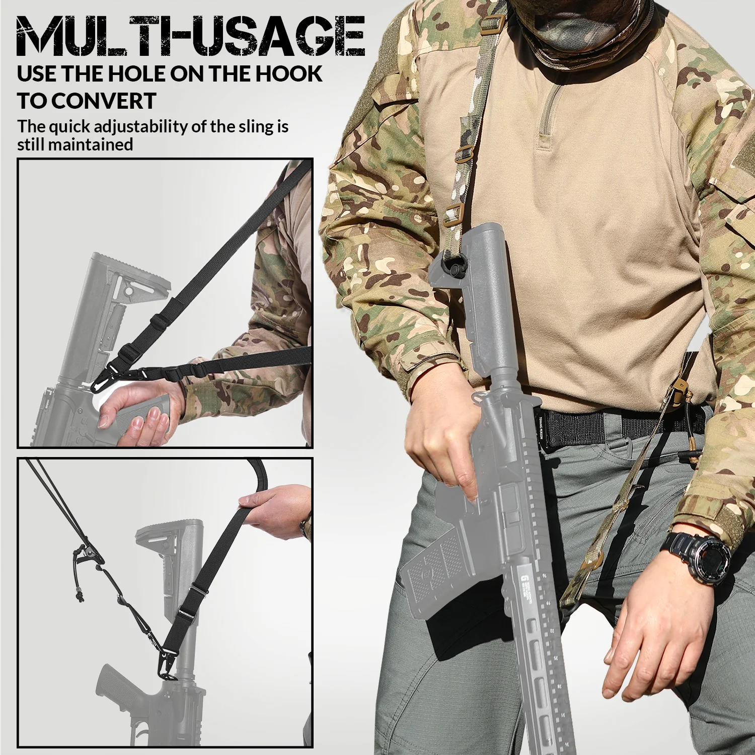 VOTAGOO® QD 2 Point Rifle Sling - Image 4