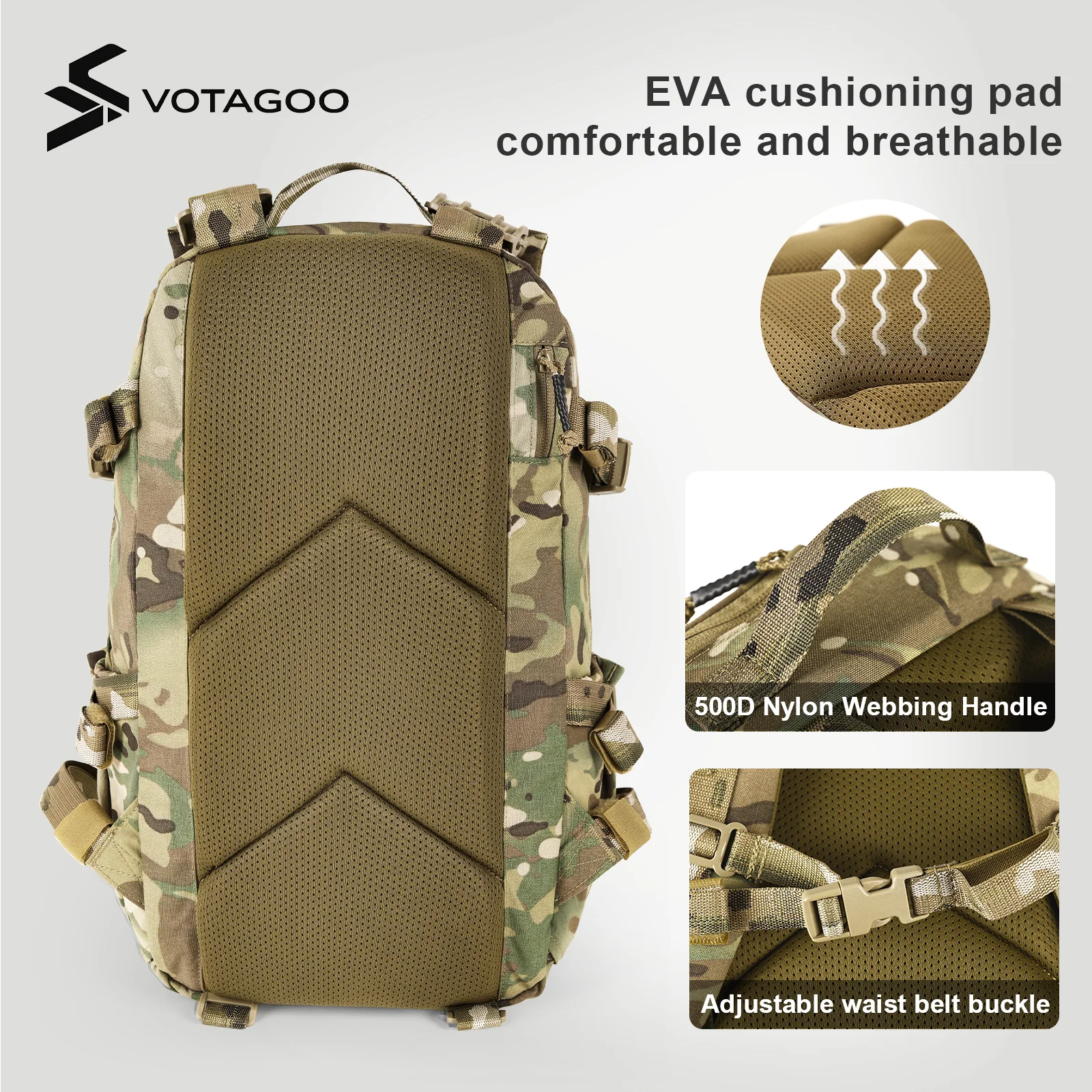 VOTAGOO® Tactical 20L Backpack - Image 7
