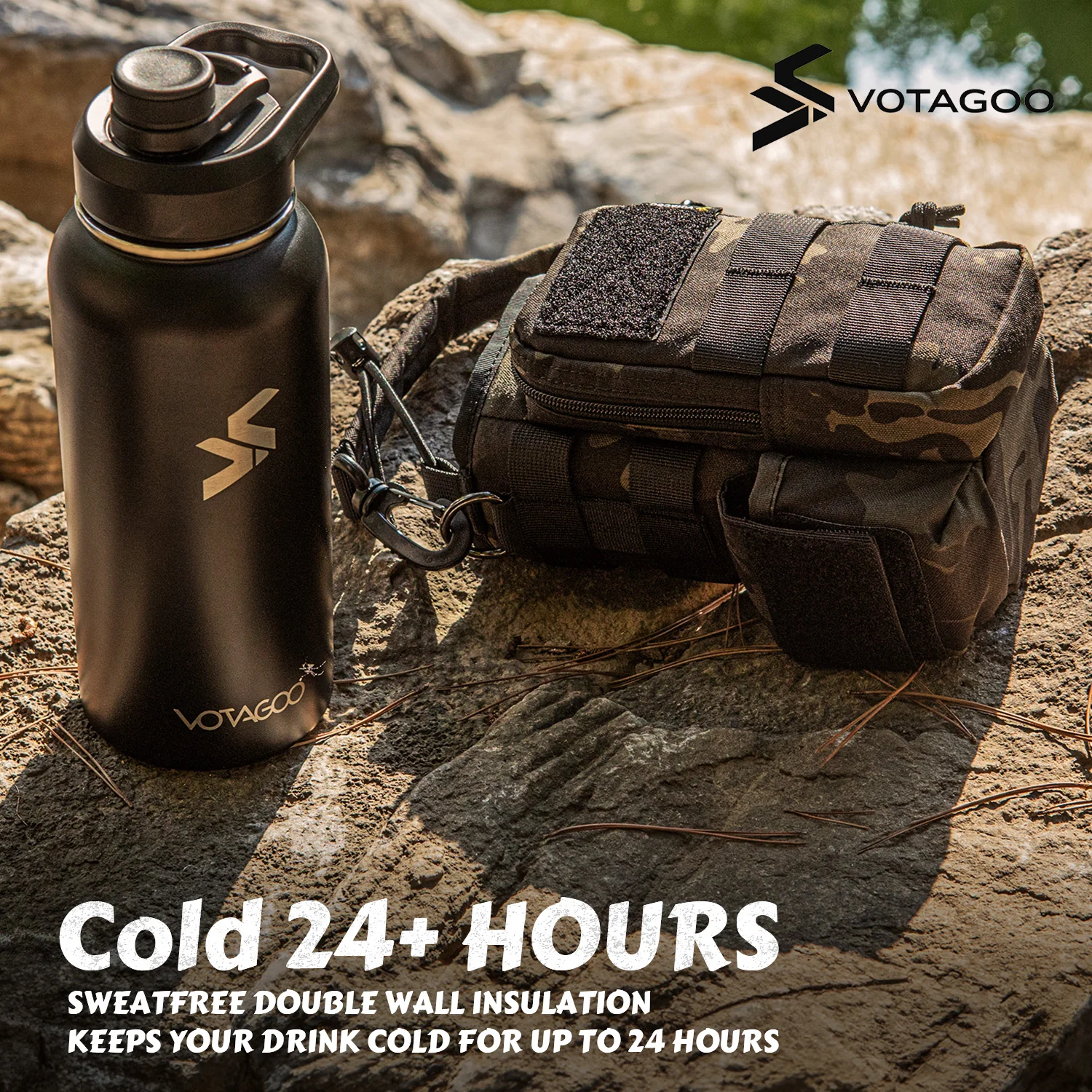 VOTAGOO® 32Oz Tactical Water Bottle - Image 13