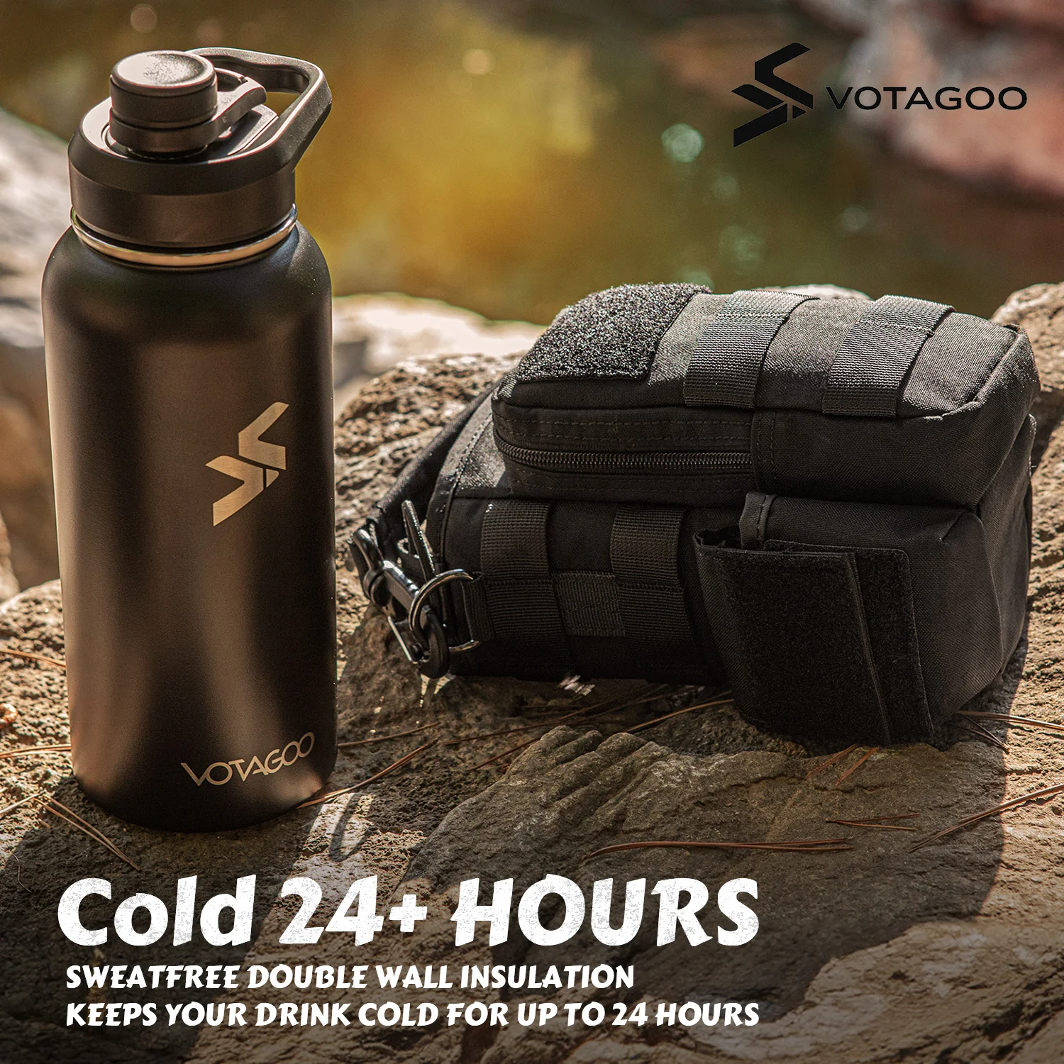 VOTAGOO® 32Oz Tactical Water Bottle - Image 19