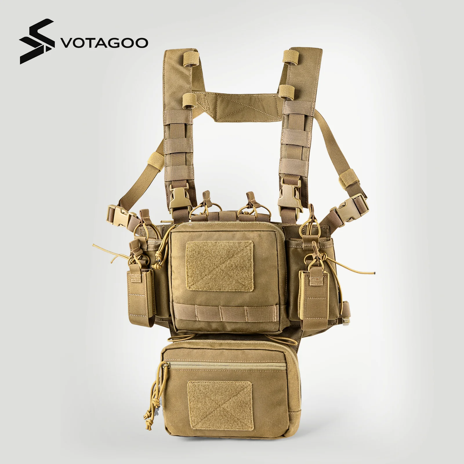 VOTAGOO® Adjustable & Detachable Tactical Chest Rig - Image 6