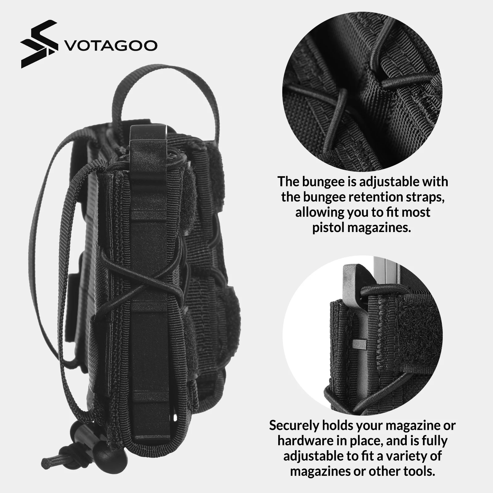 VOTAGOO® Combo Handcuff Mag Pouch - Image 7