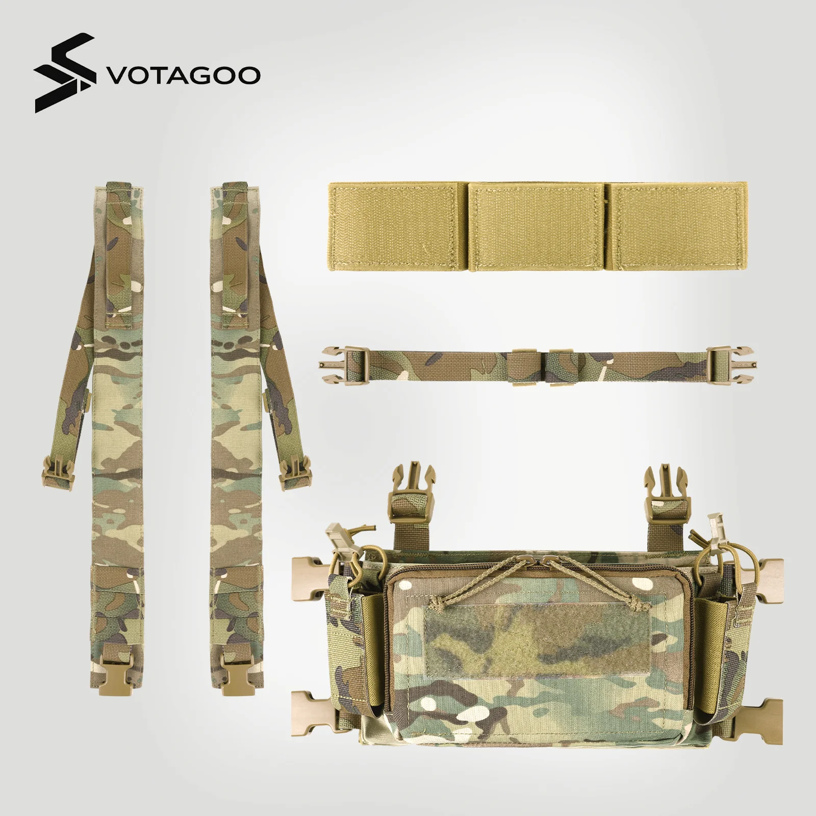 VOTAGOO® D3CRM Tactical Chest Rig - Image 3