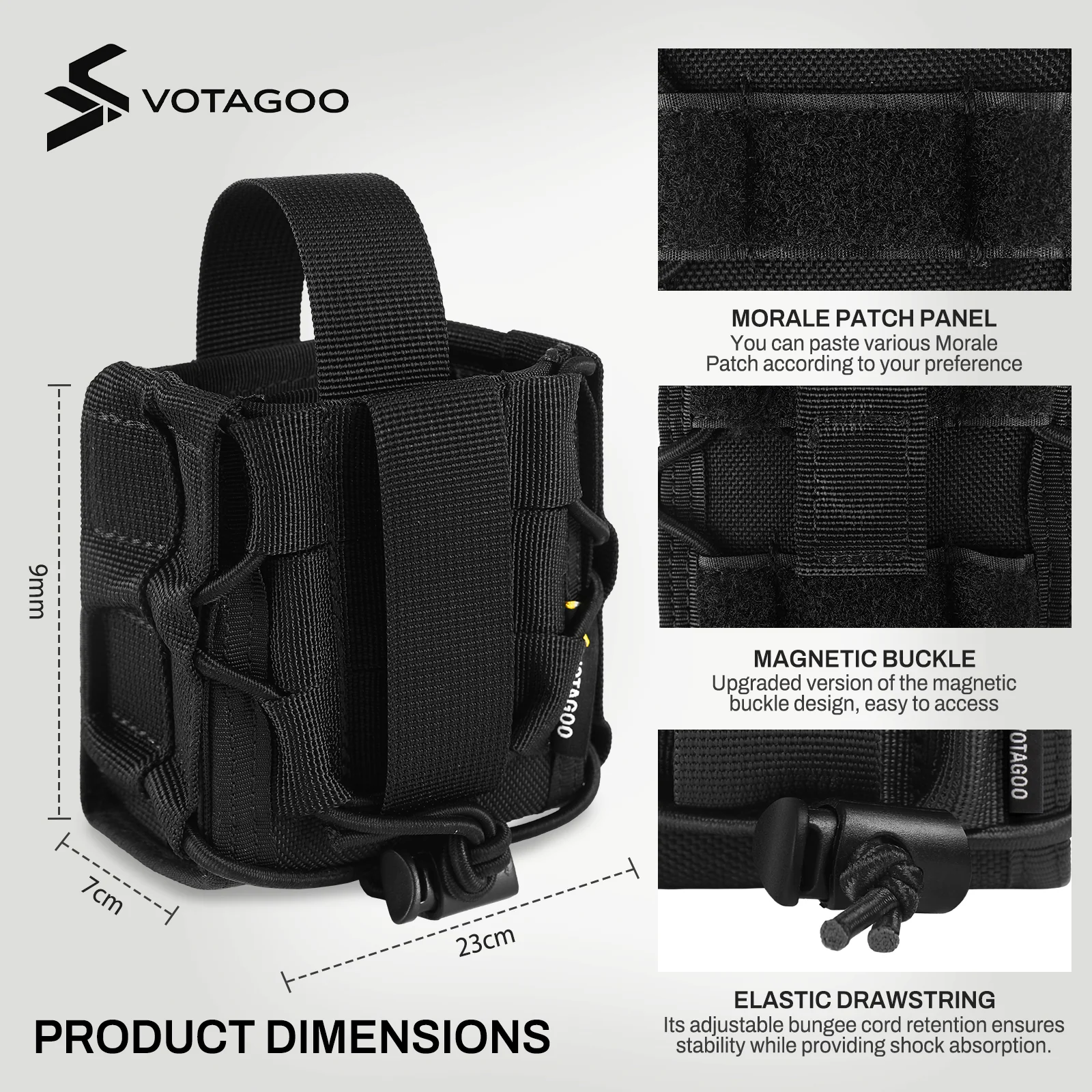 VOTAGOO® Double Handcuff Pouch - Image 3