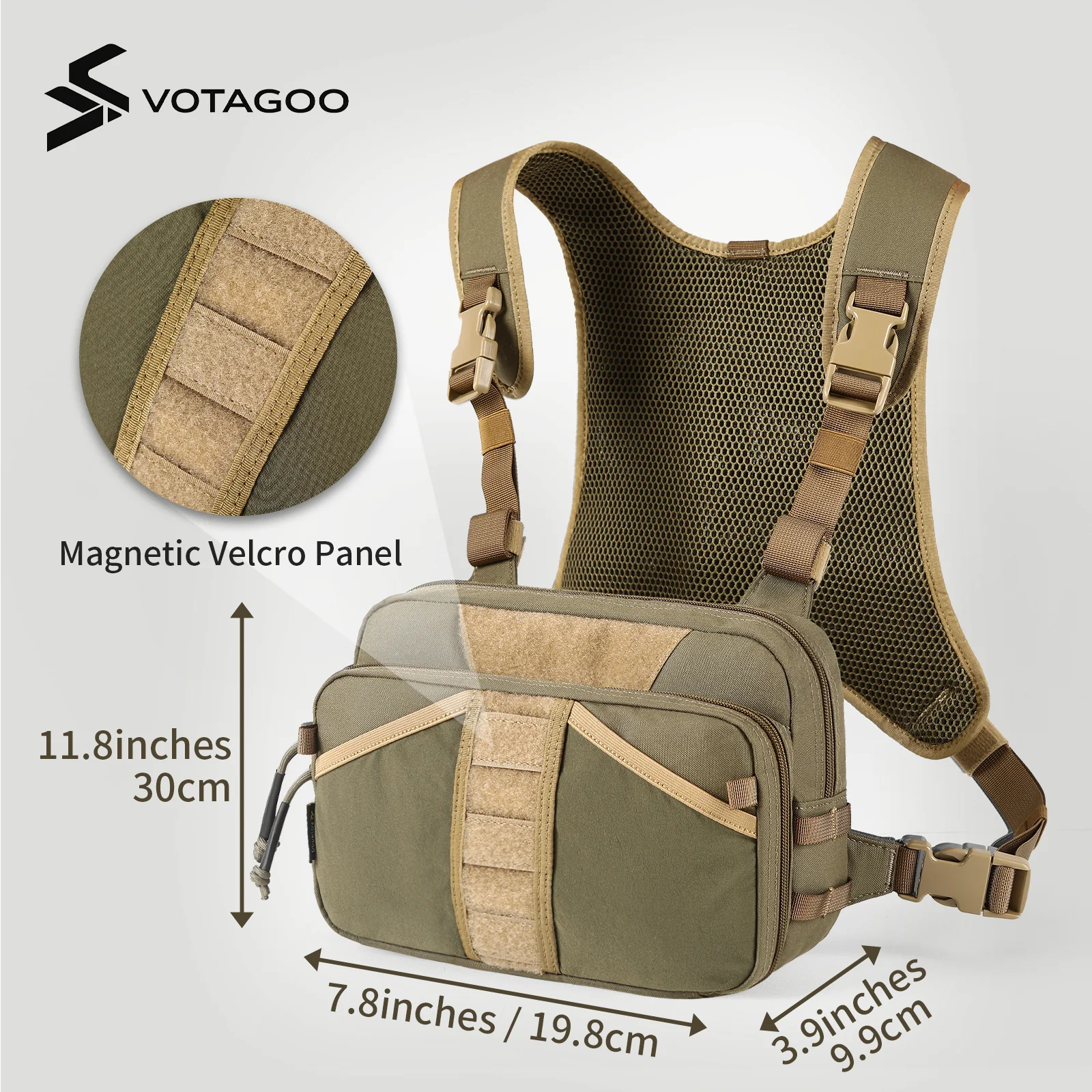 VOTAGOO® Fishing Chest Pack - Image 3
