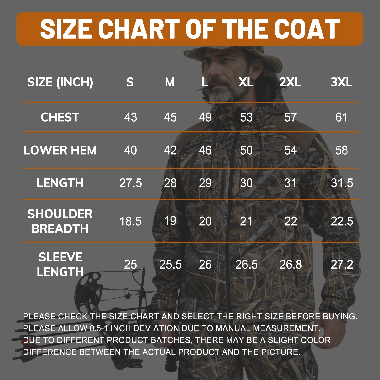 Heated Hunting Jacket for Men - Image 2
