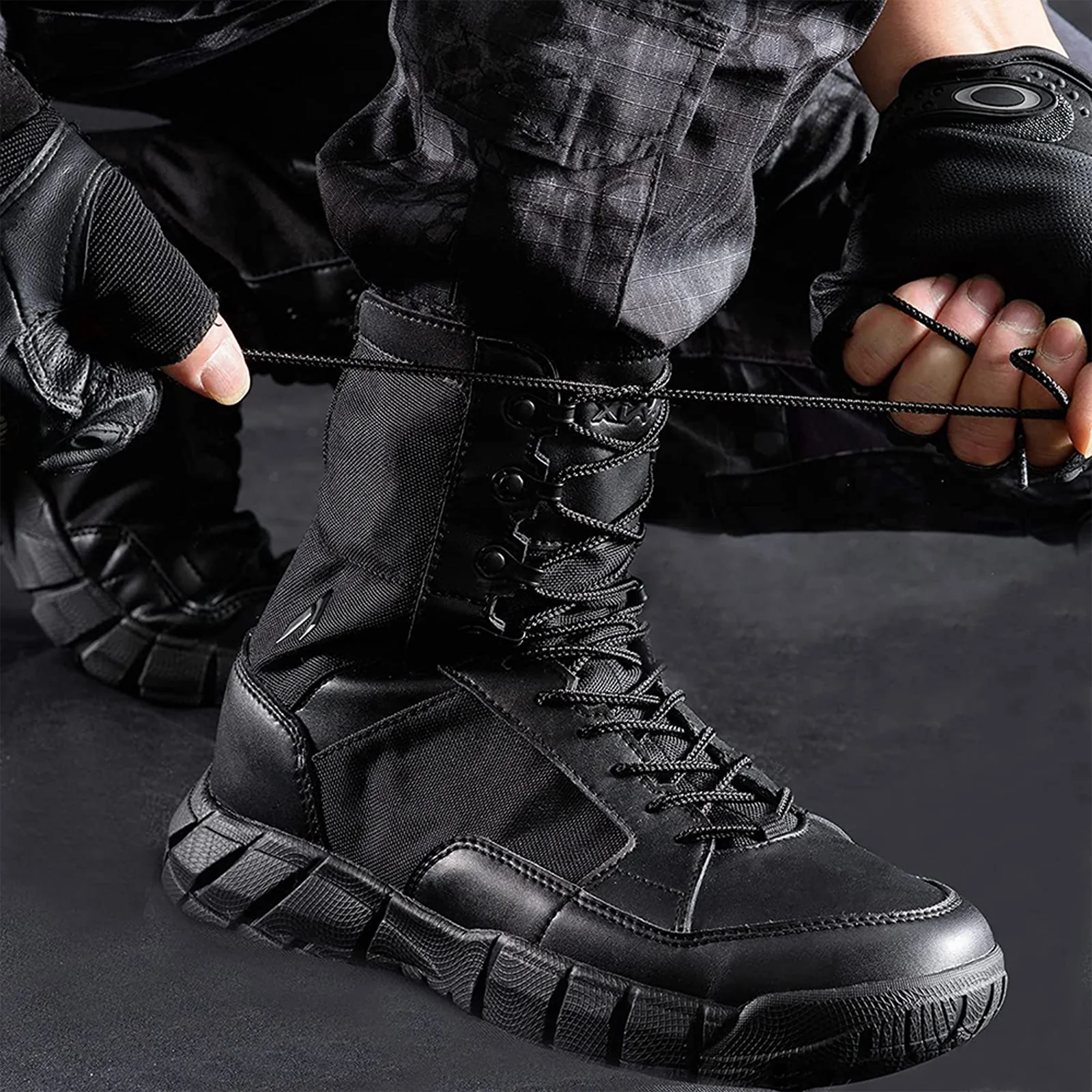 VOTAGOO® Men's 8 inch Tactical Boots - Image 20