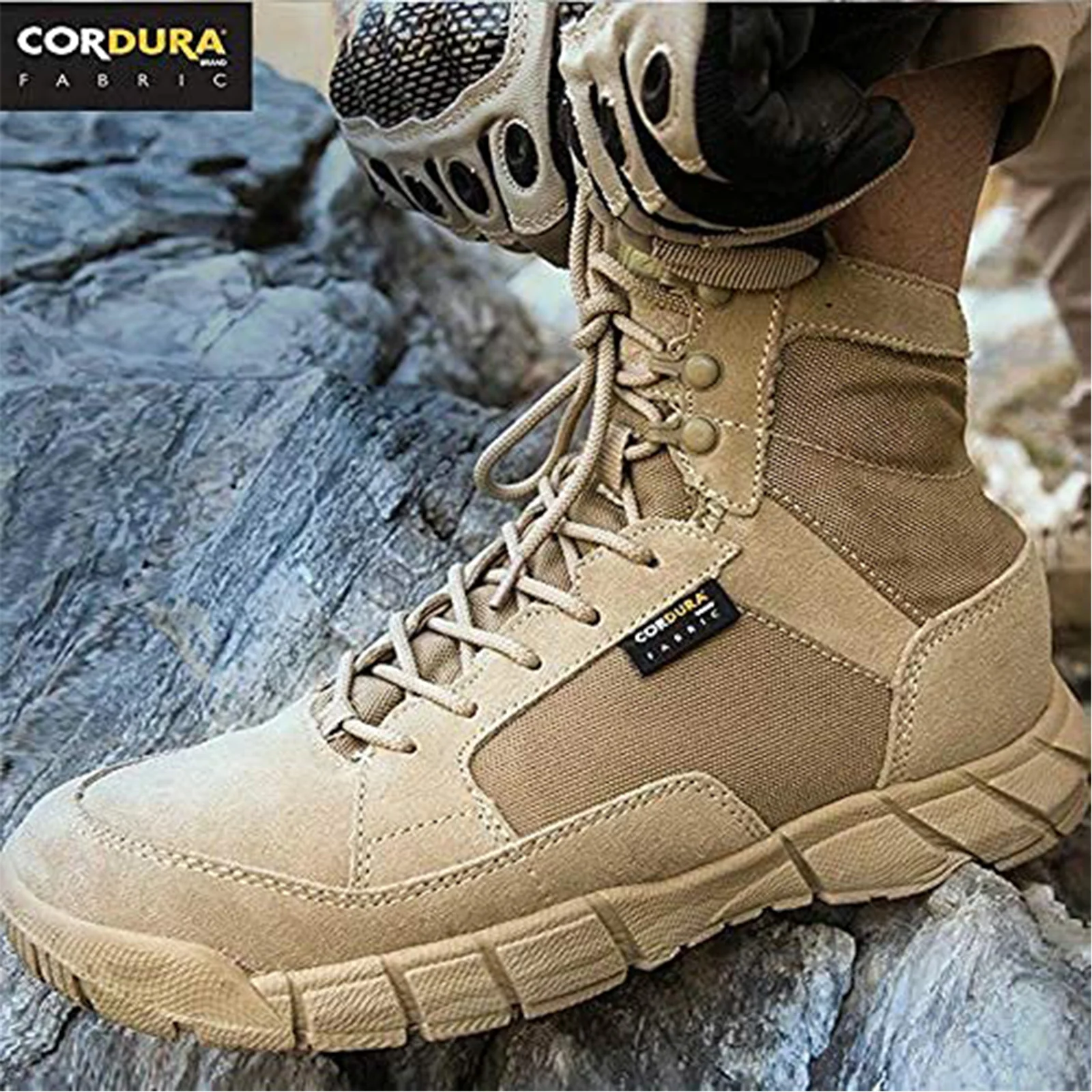 VOTAGOO® Men's Lightweight Military Tactical Boots - Image 20