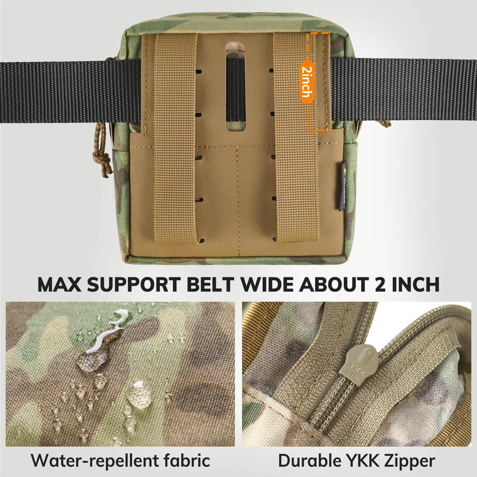 VOTAGOO® GP Pouch MOLLE General Purpose Admin Pouches - Image 4