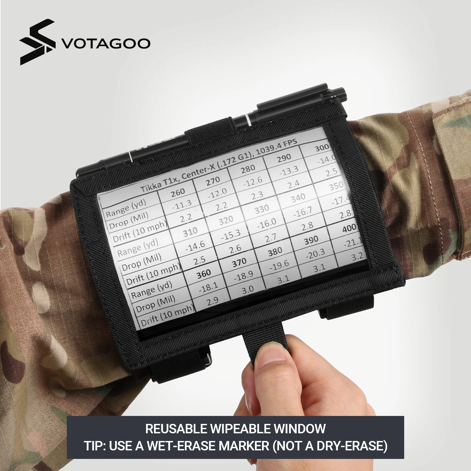 VOTAGOO® Molle Tactical Map Bag - Image 8