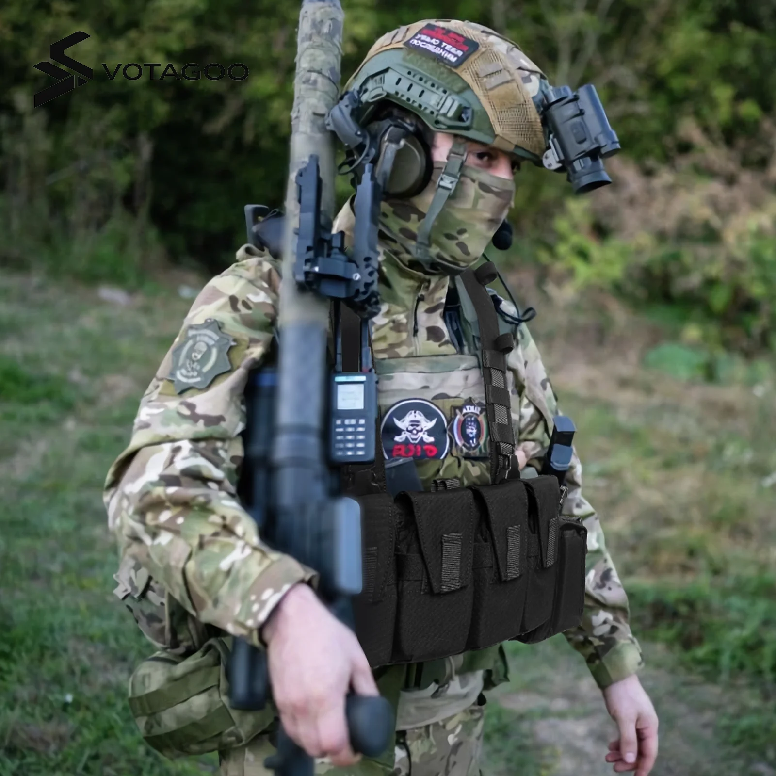 VOTAGOO® Tactical Airsoft Chest Rig - Image 14