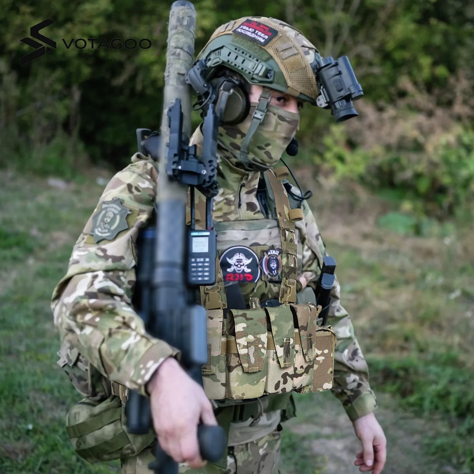 VOTAGOO® Tactical Airsoft Chest Rig - Image 7
