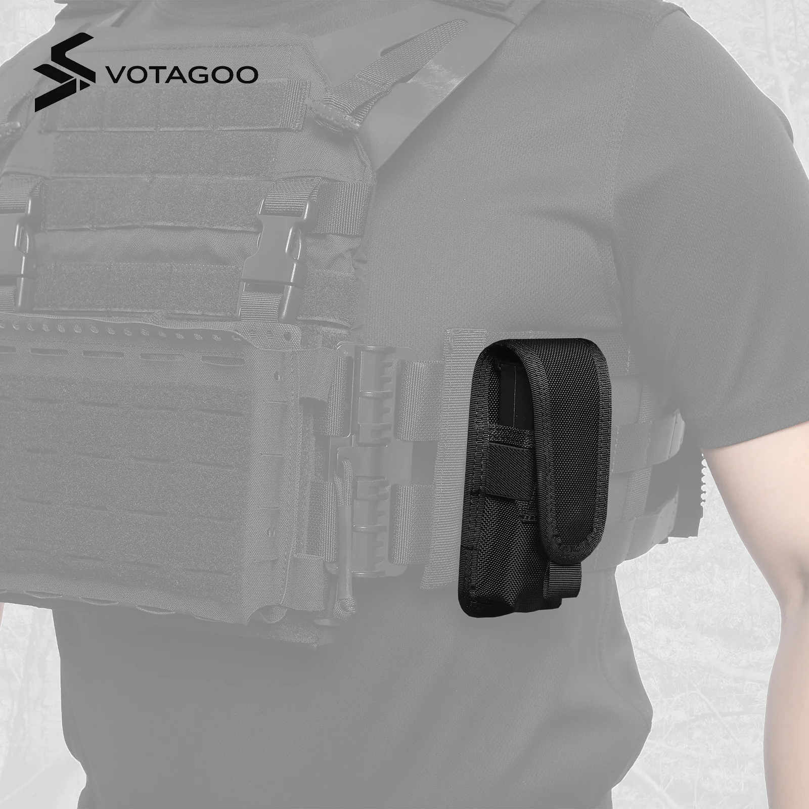 VOTAGOO® Single Double Nylon Mag Pouch - Image 5