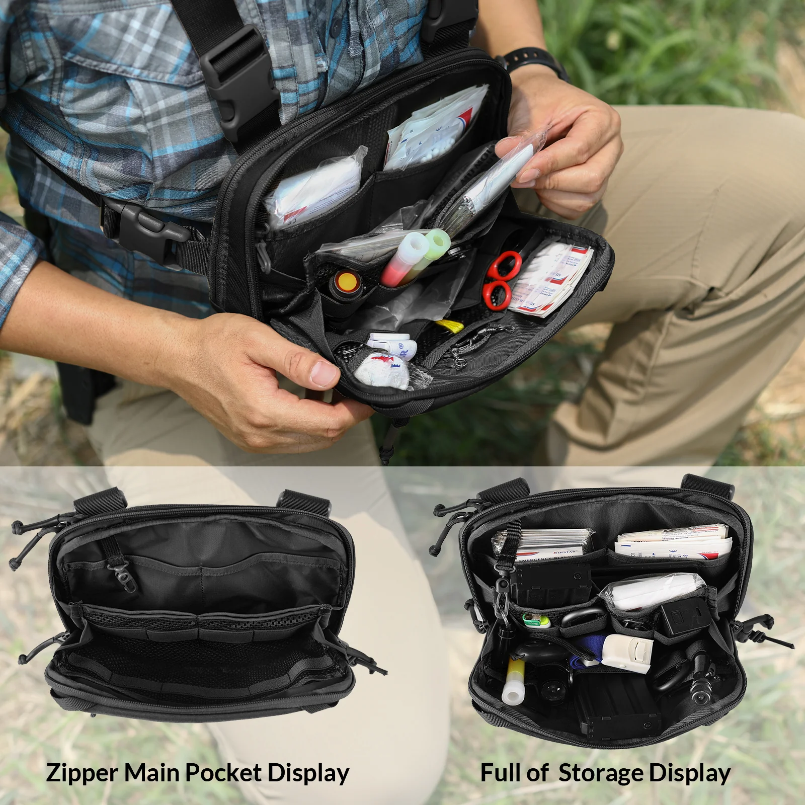 VOTAGOO® Tactical EDC Chest Rig - Image 10