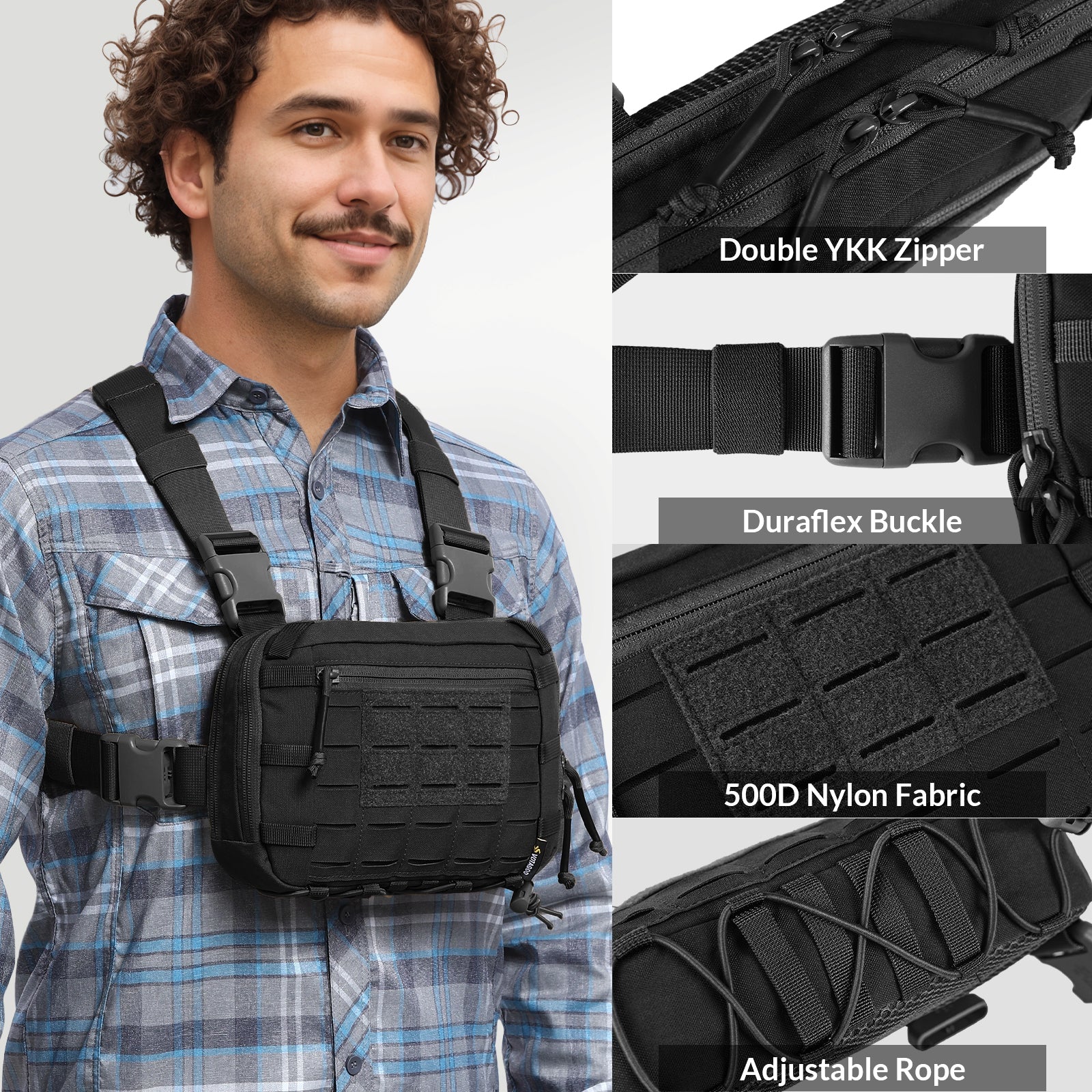 VOTAGOO® Tactical EDC Chest Rig - Image 12