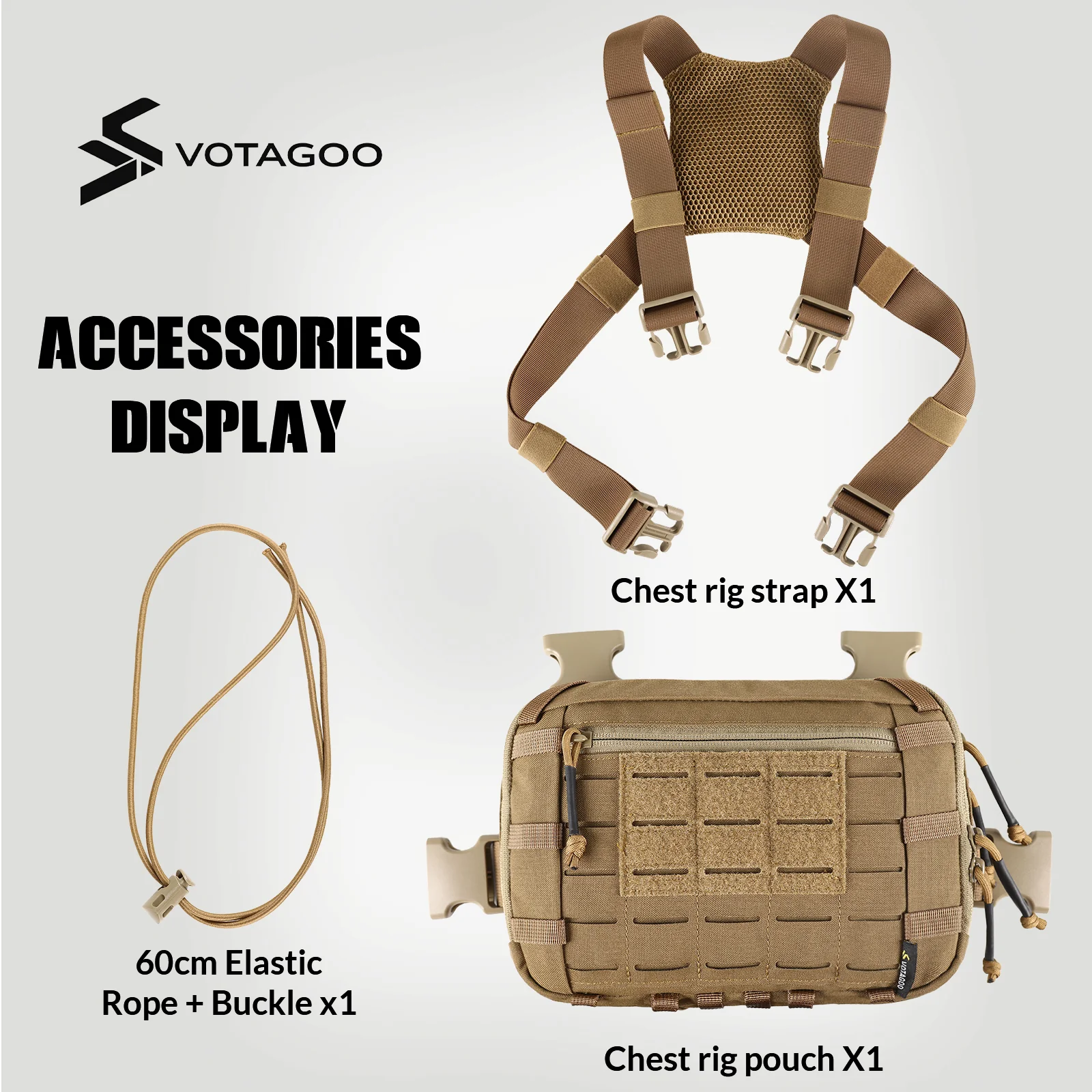 VOTAGOO® Tactical EDC Chest Rig - Image 15