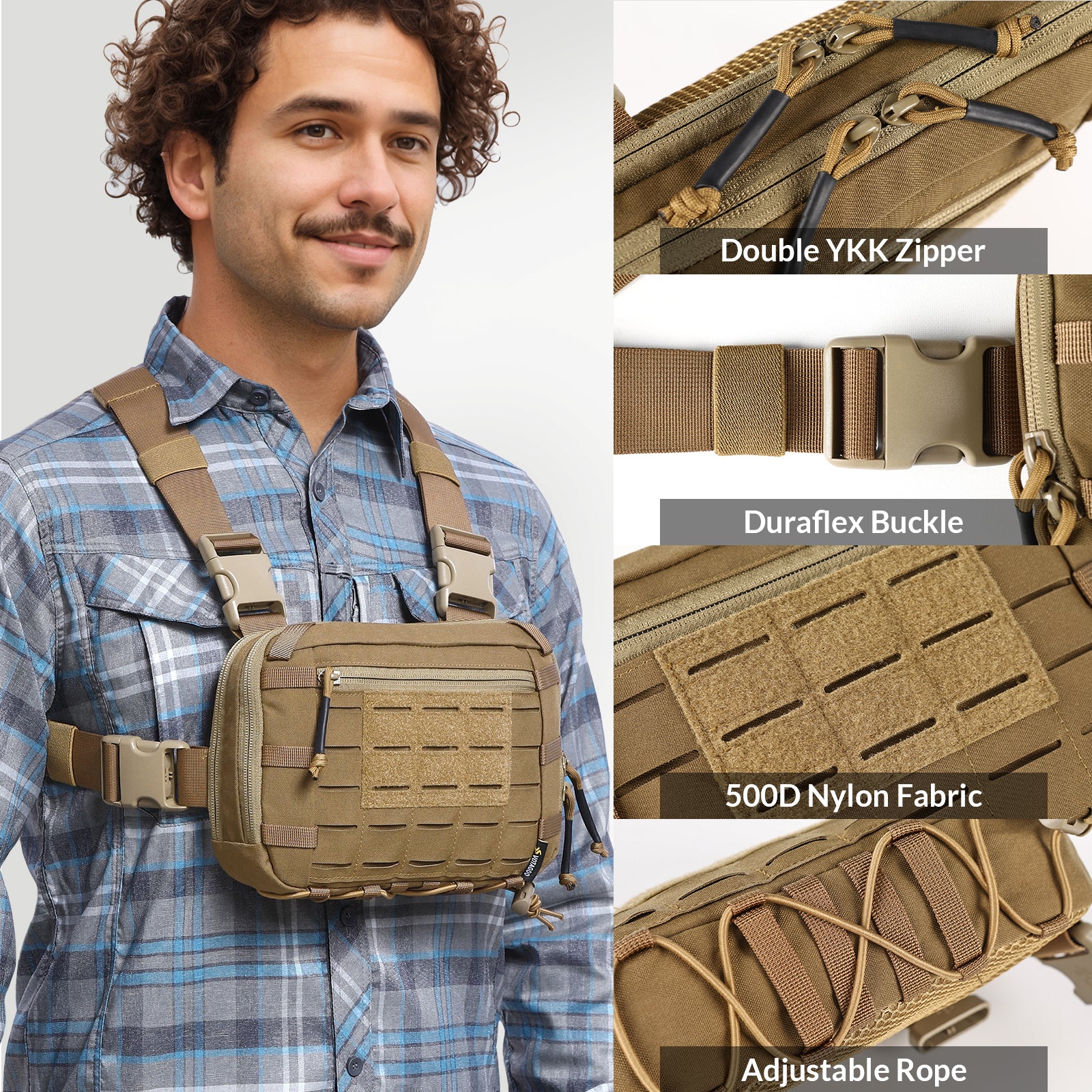 VOTAGOO® Tactical EDC Chest Rig - Image 19