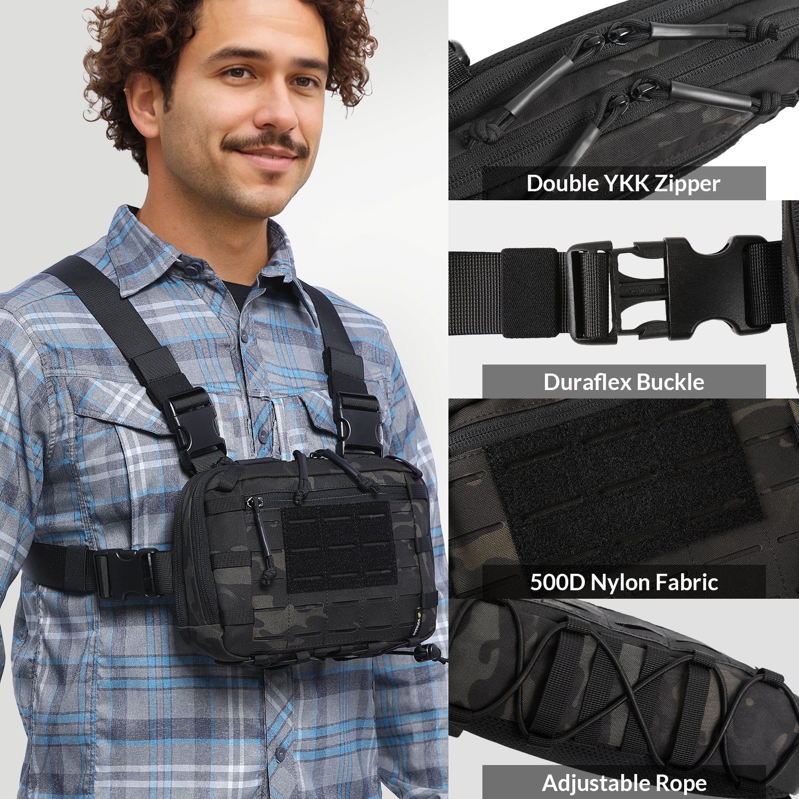 VOTAGOO® Tactical EDC Chest Rig - Image 22
