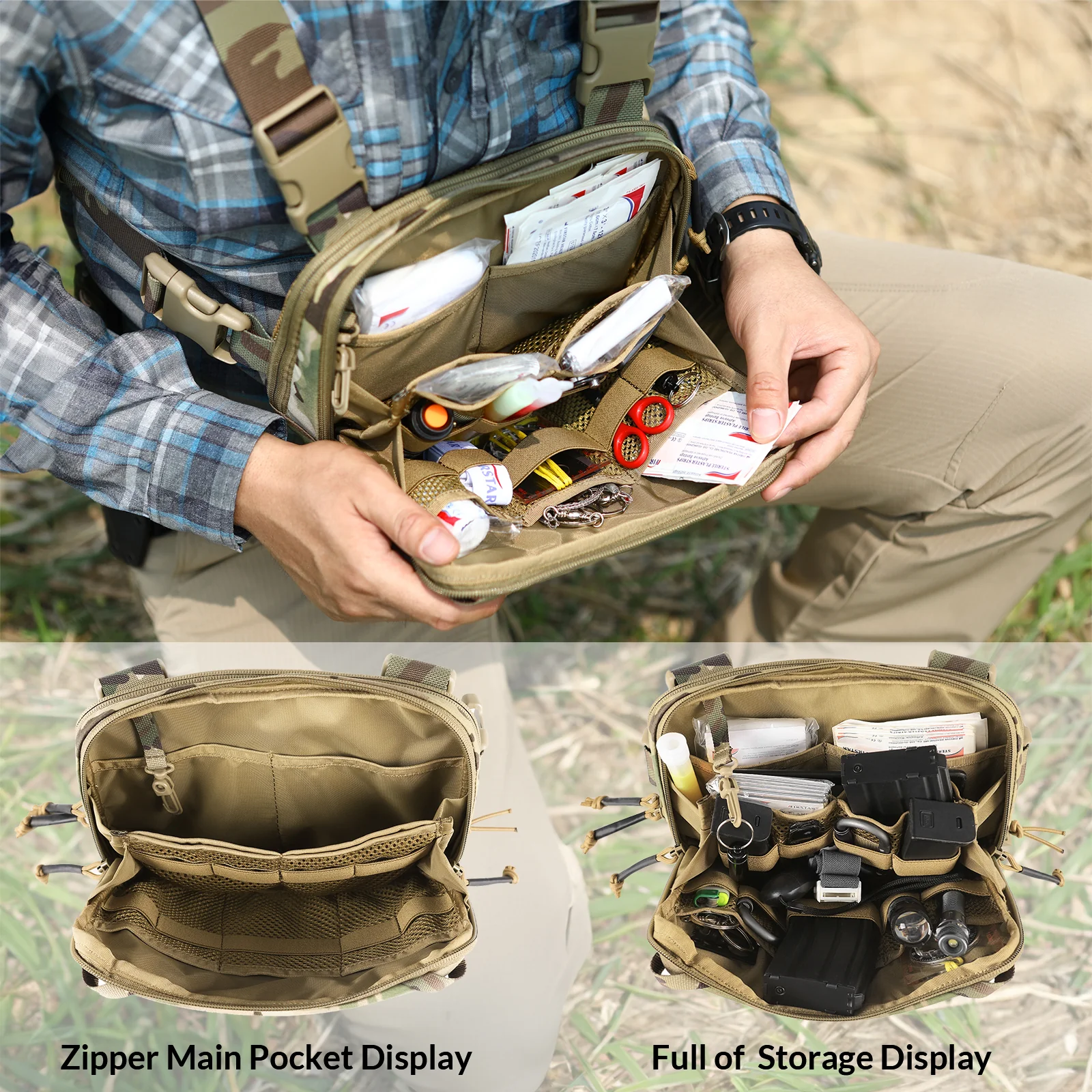 VOTAGOO® Tactical EDC Chest Rig - Image 4