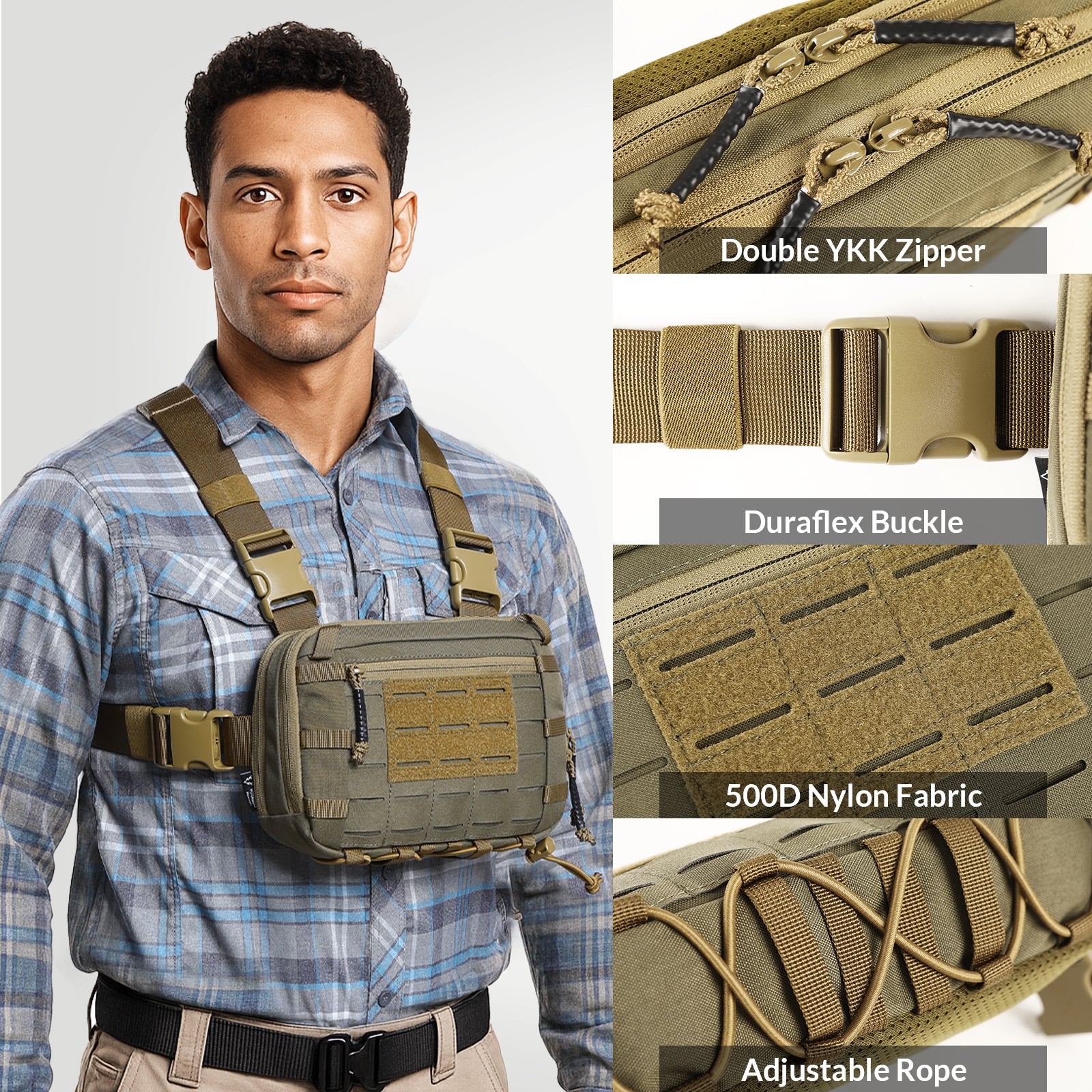 VOTAGOO® Tactical EDC Chest Rig - Image 40