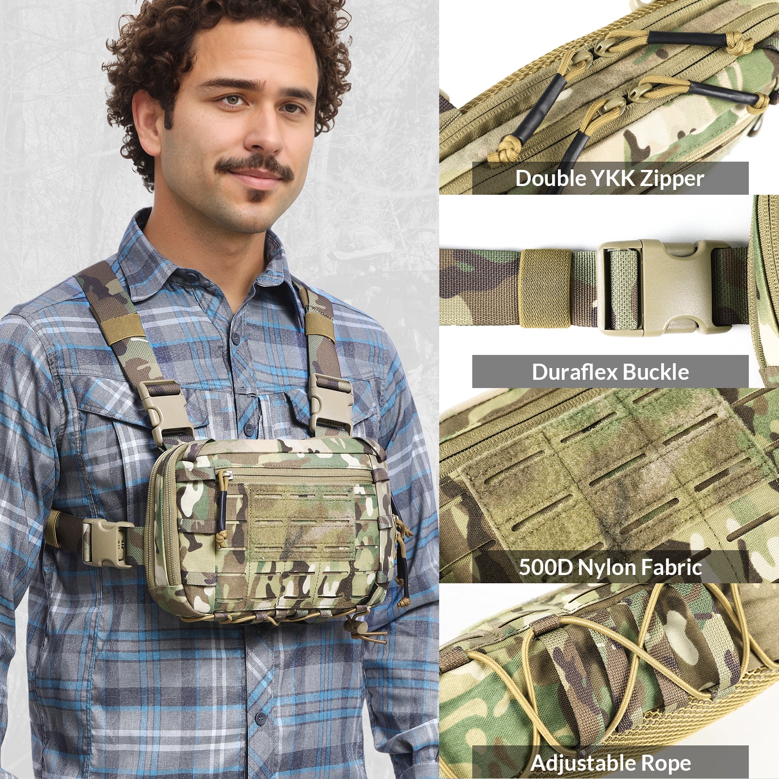 VOTAGOO® Tactical EDC Chest Rig - Image 5