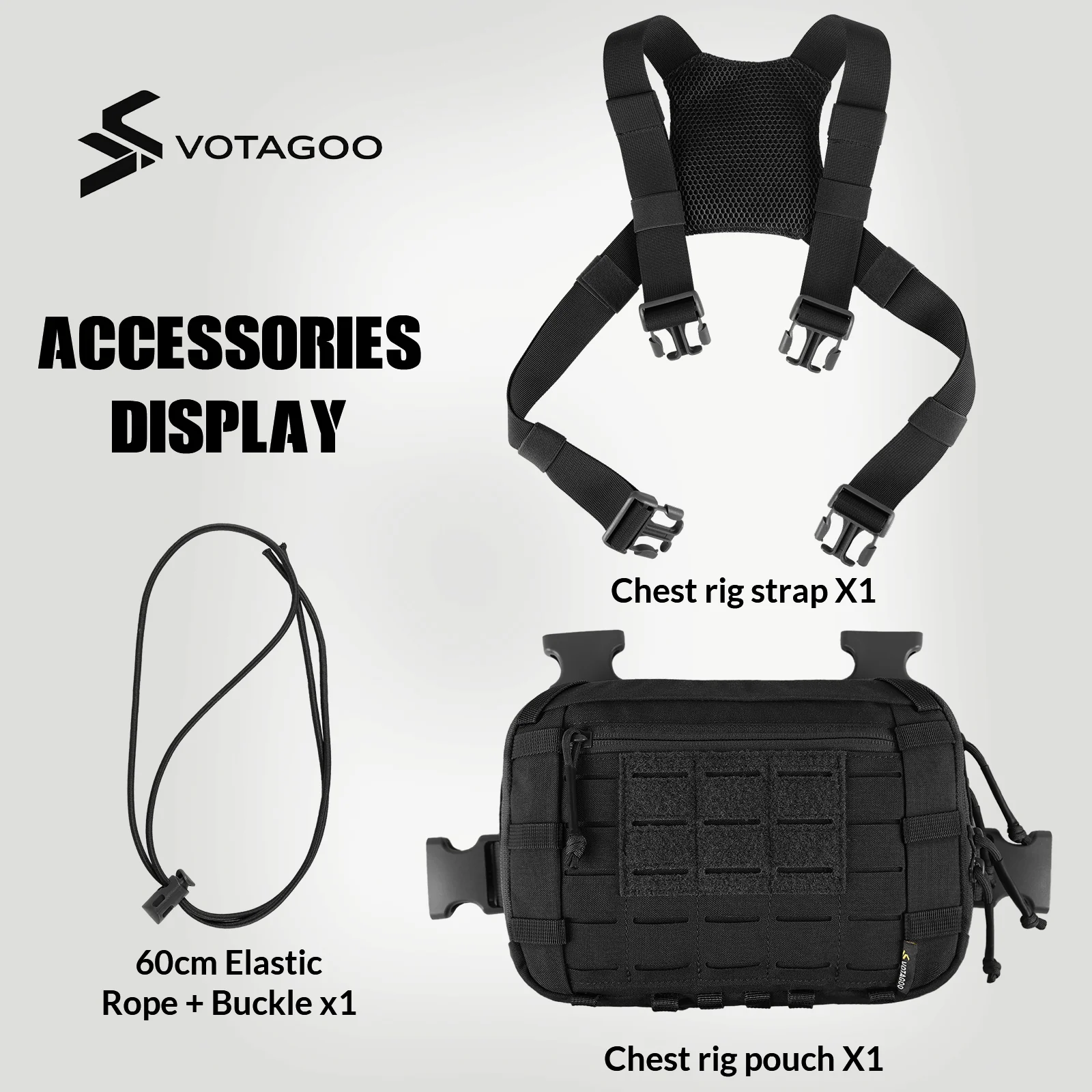 VOTAGOO® Tactical EDC Chest Rig - Image 8