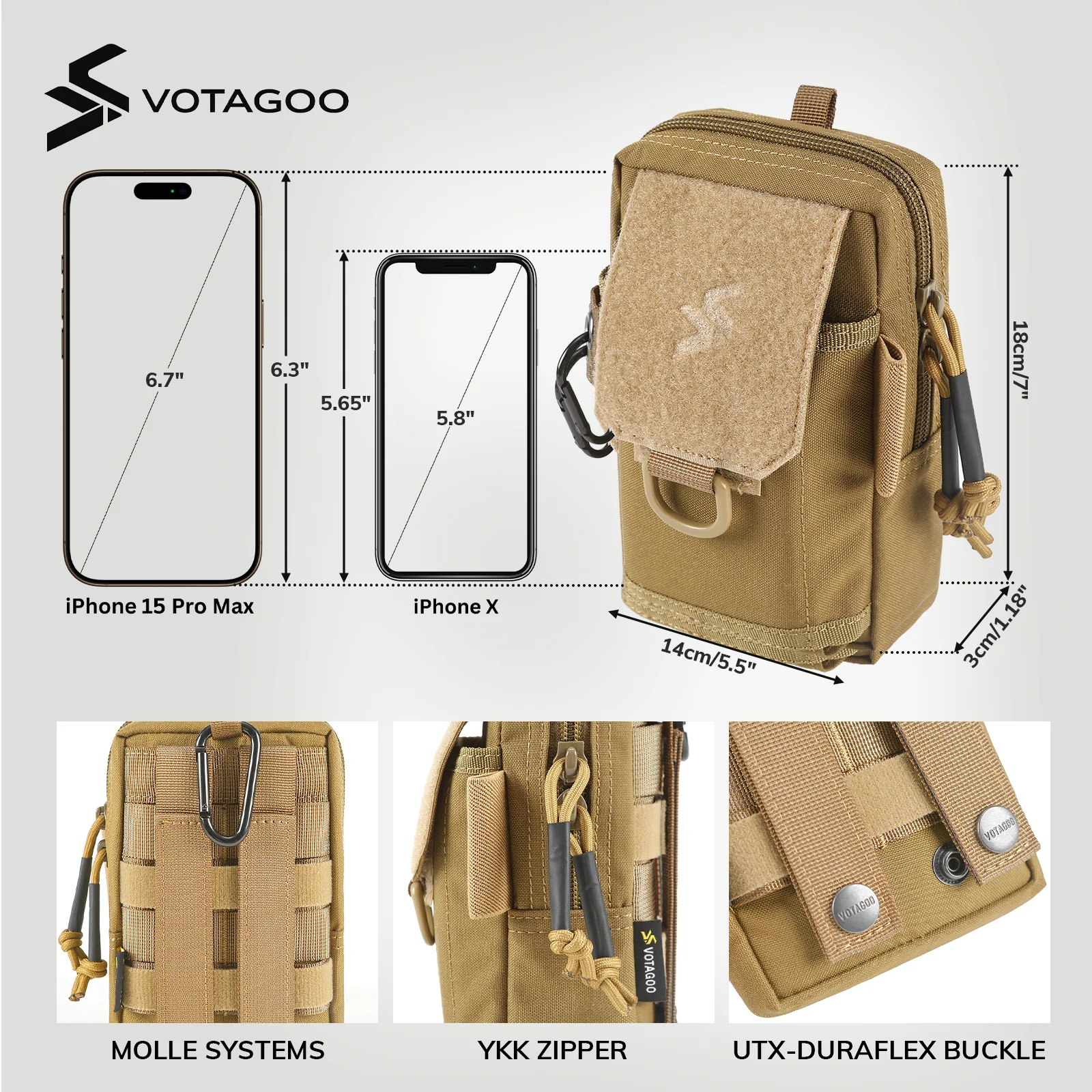 VOTAGOO® Tactical EDC Pouch - Image 6