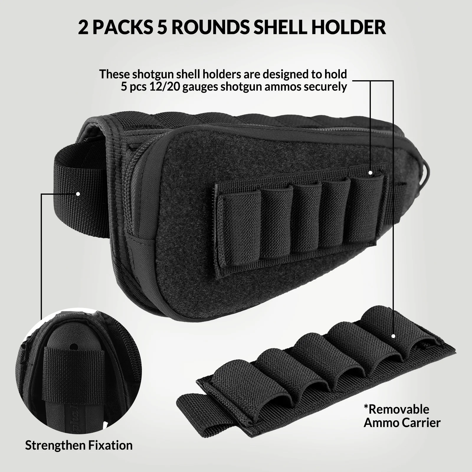 VOTAGOO® Tactical Gunstock Pouch - Image 11