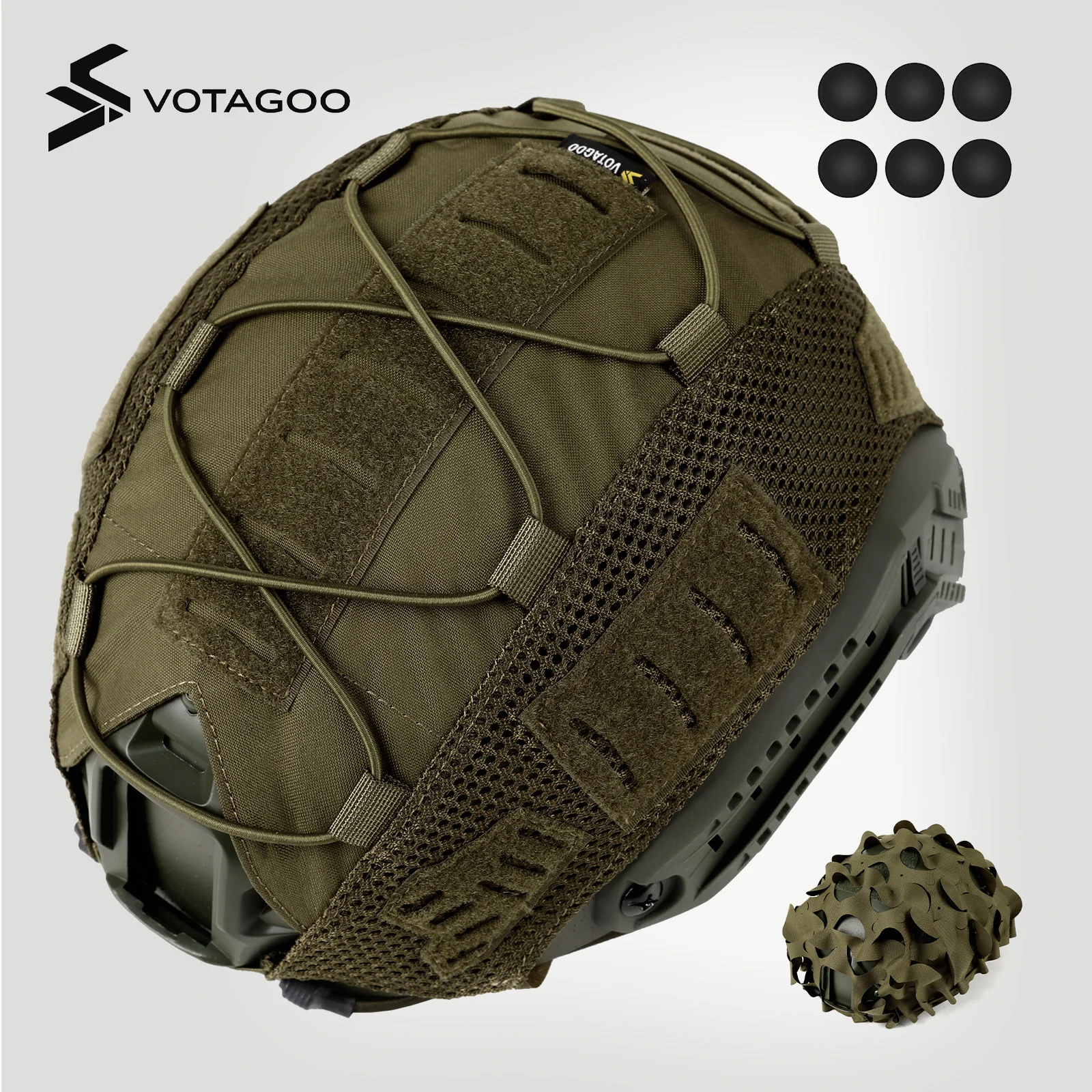 VOTAGOO® Tactical Helmet Cover - Image 12