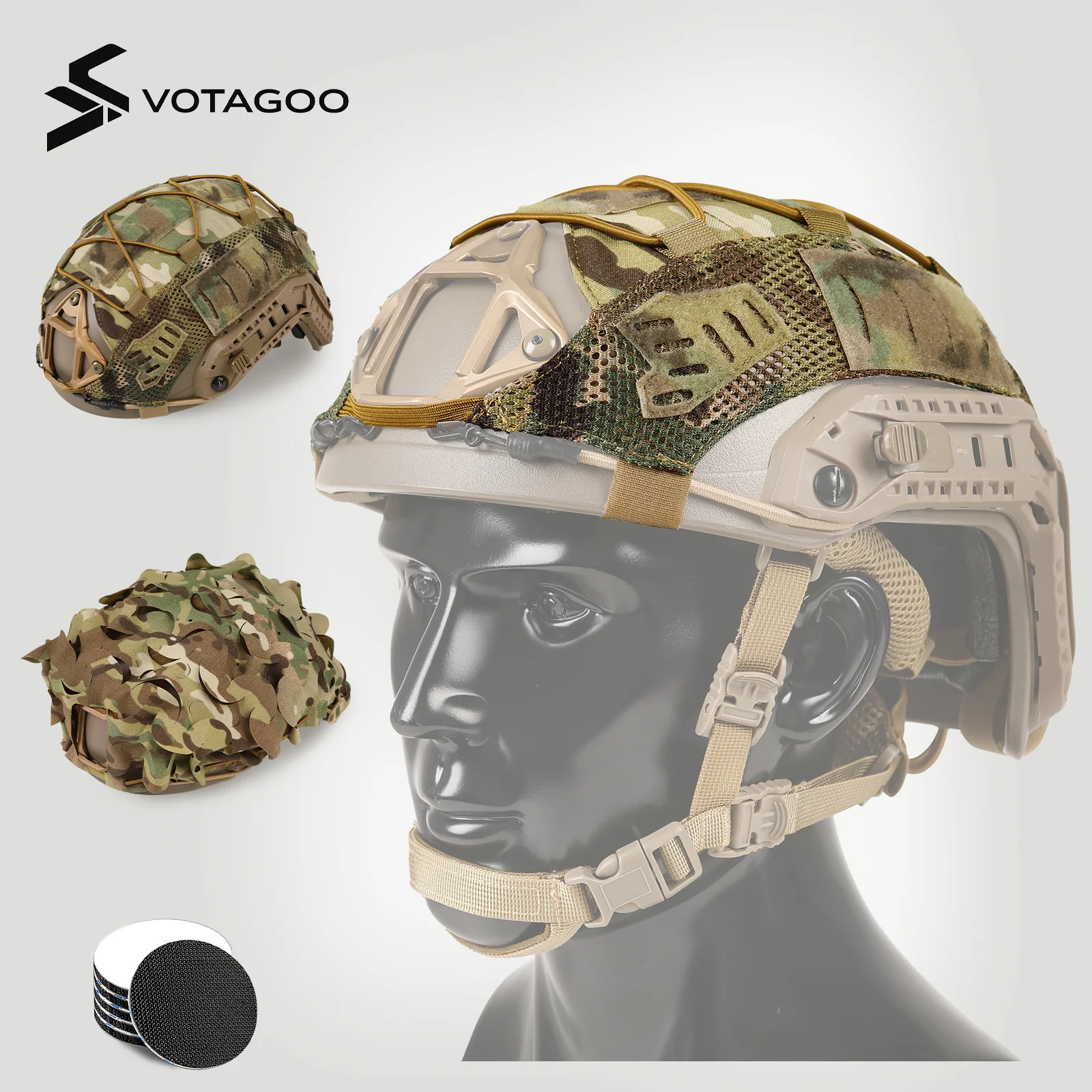 VOTAGOO® Tactical Helmet Cover - Image 19