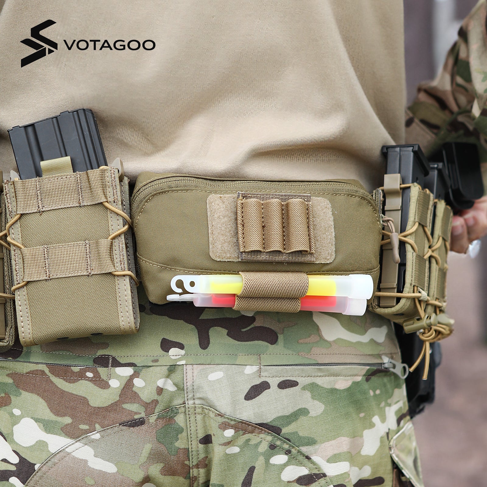 VOTAGOO® Tactical Molle Admin Pouch - Image 10