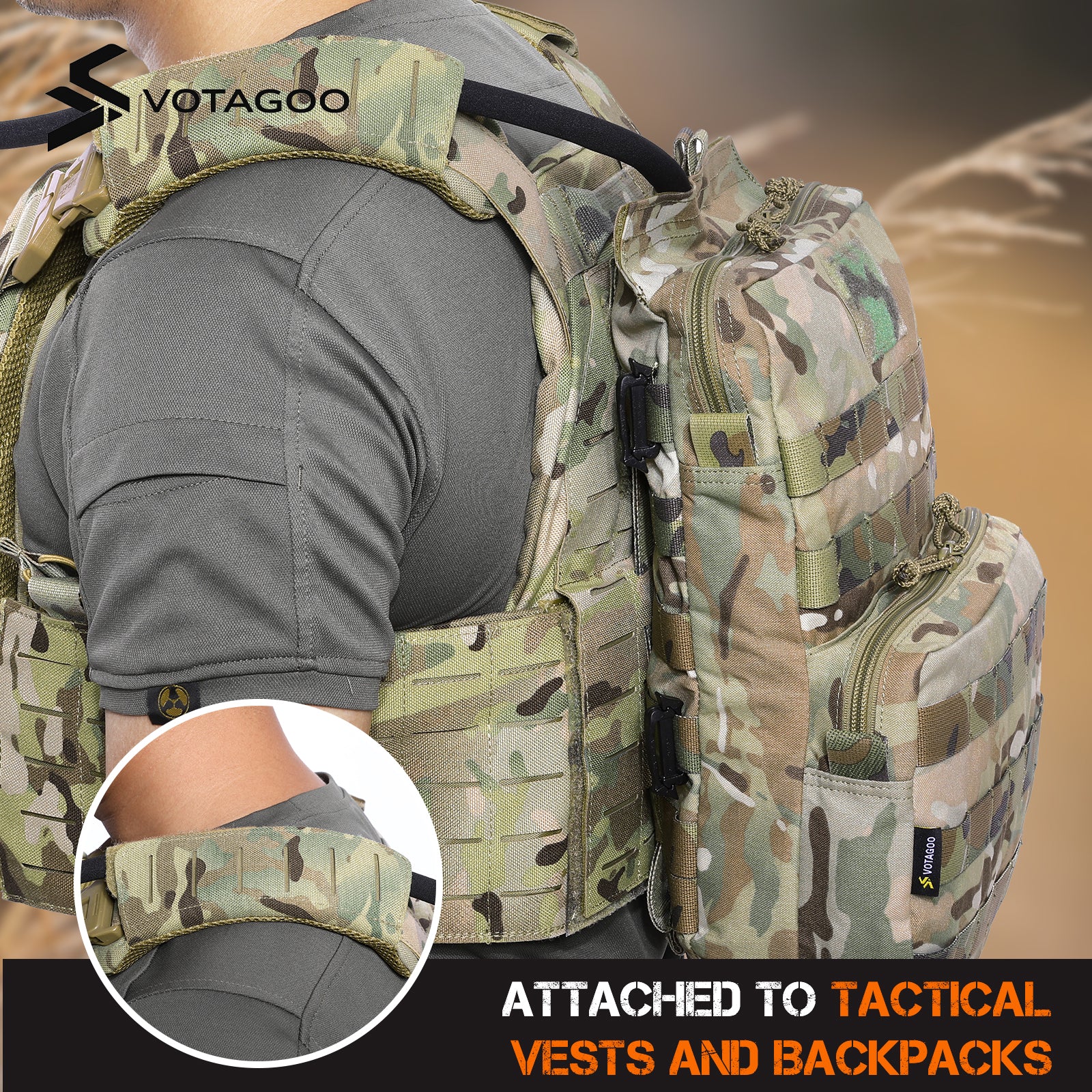 VOTAGOO® Tactical Molle Hydration Pack 3L - Image 20