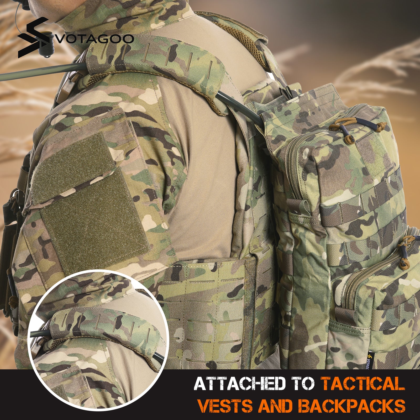 VOTAGOO® Tactical Molle Hydration Pack 3L - Image 6