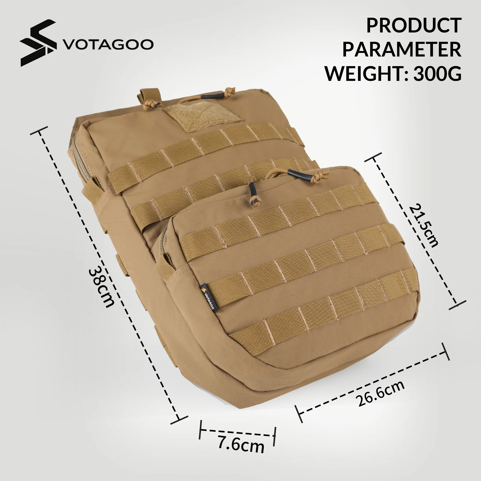VOTAGOO® Tactical Molle Hydration Pack 3L - Image 8