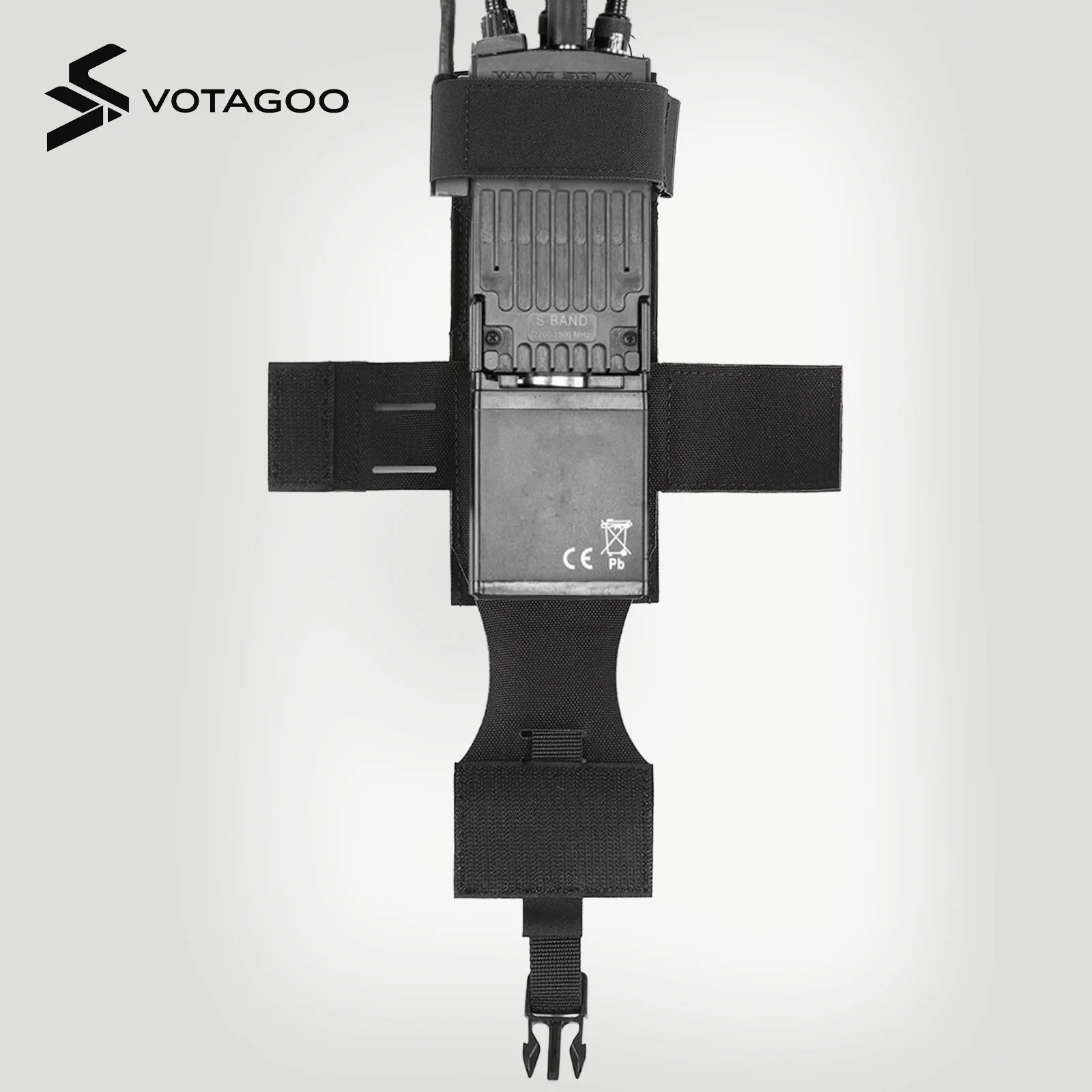 VOTAGOO® Tactical Radio Holster Holder Case - Image 10
