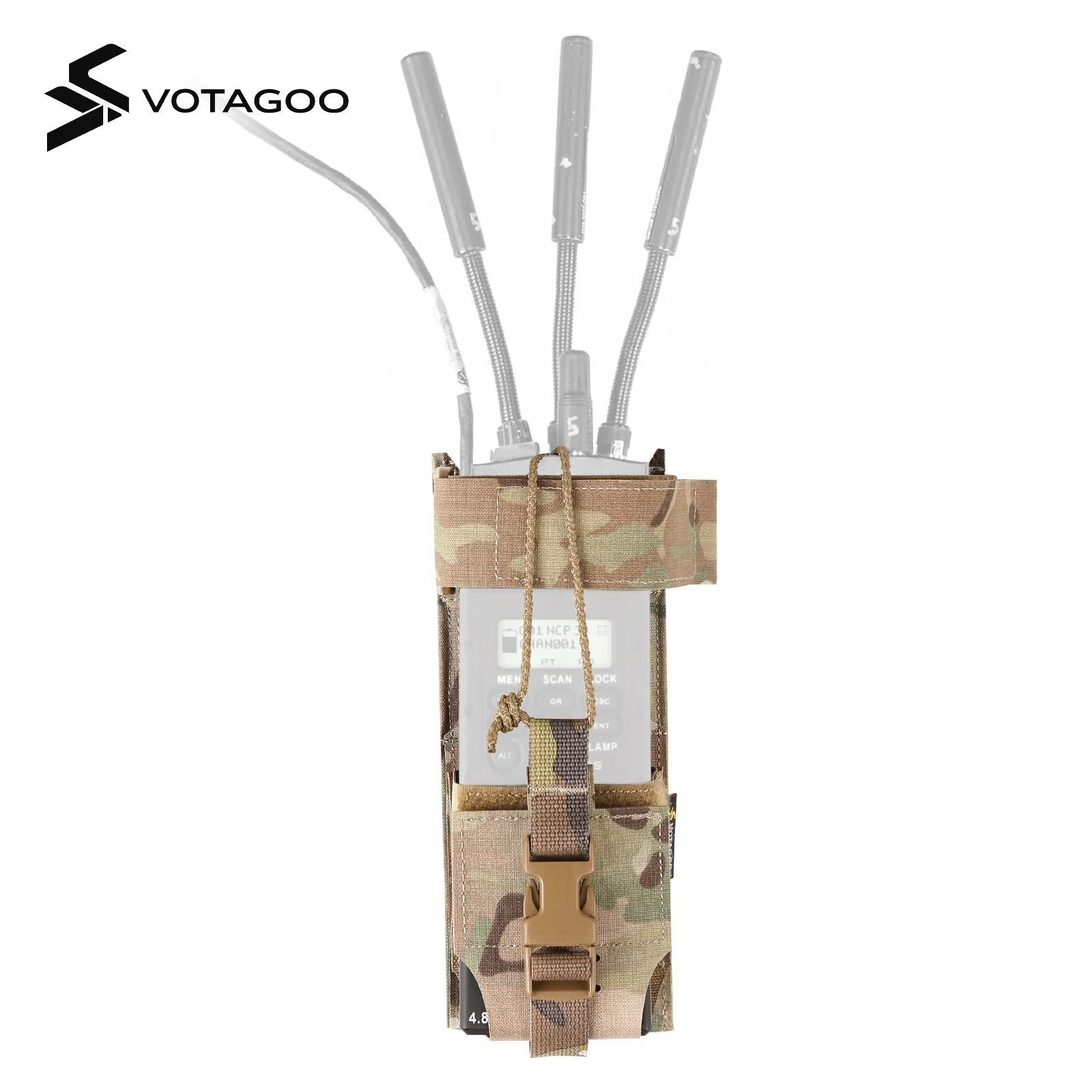 VOTAGOO® Tactical Radio Holster Holder Case - Image 12