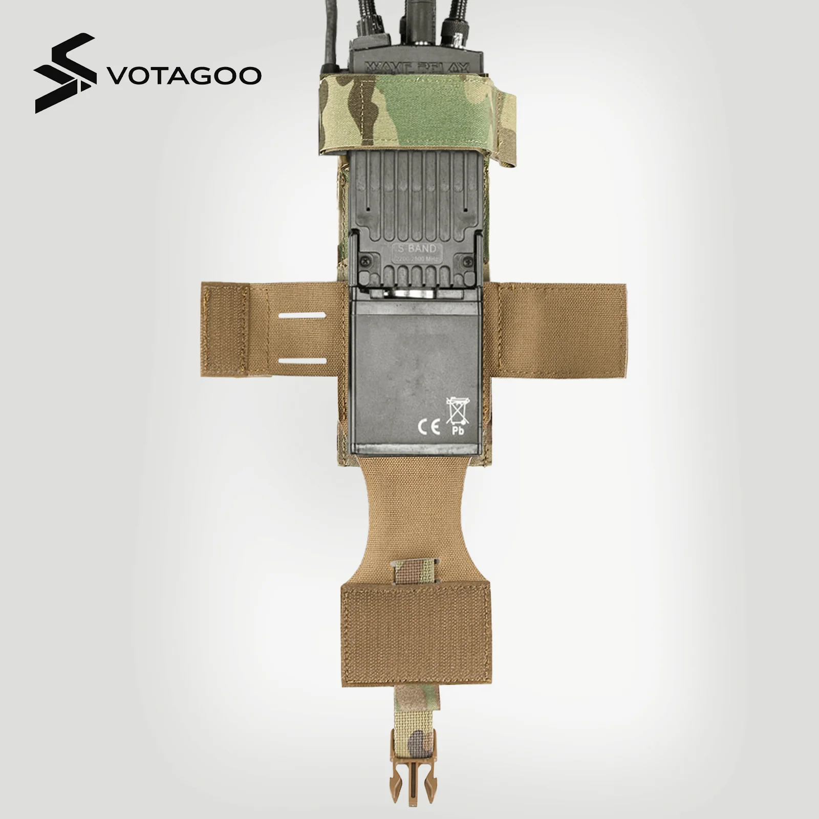 VOTAGOO® Tactical Radio Holster Holder Case - Image 5