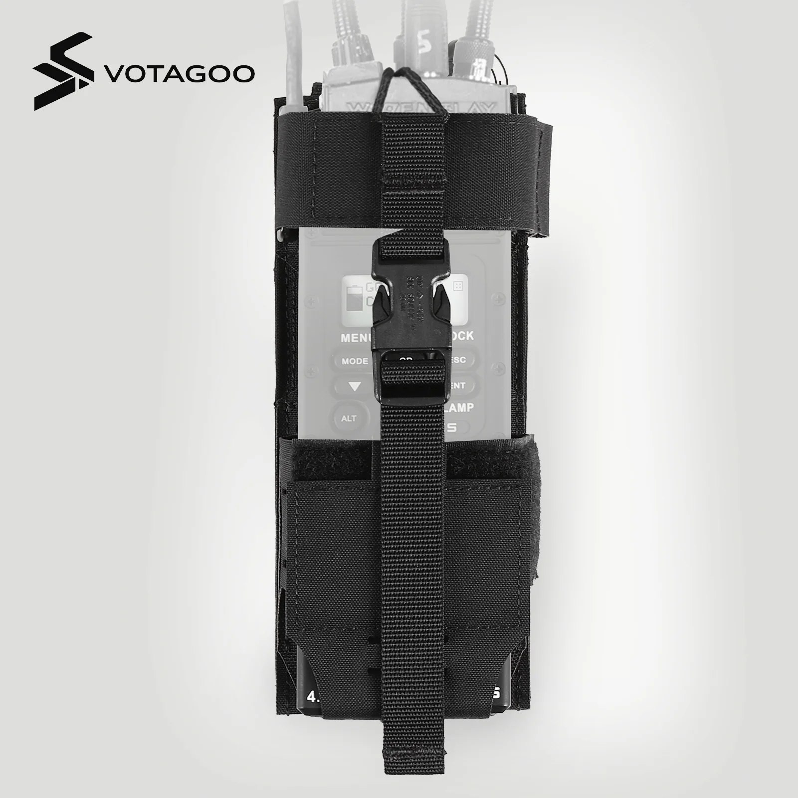 VOTAGOO® Tactical Radio Holster Holder Case - Image 7