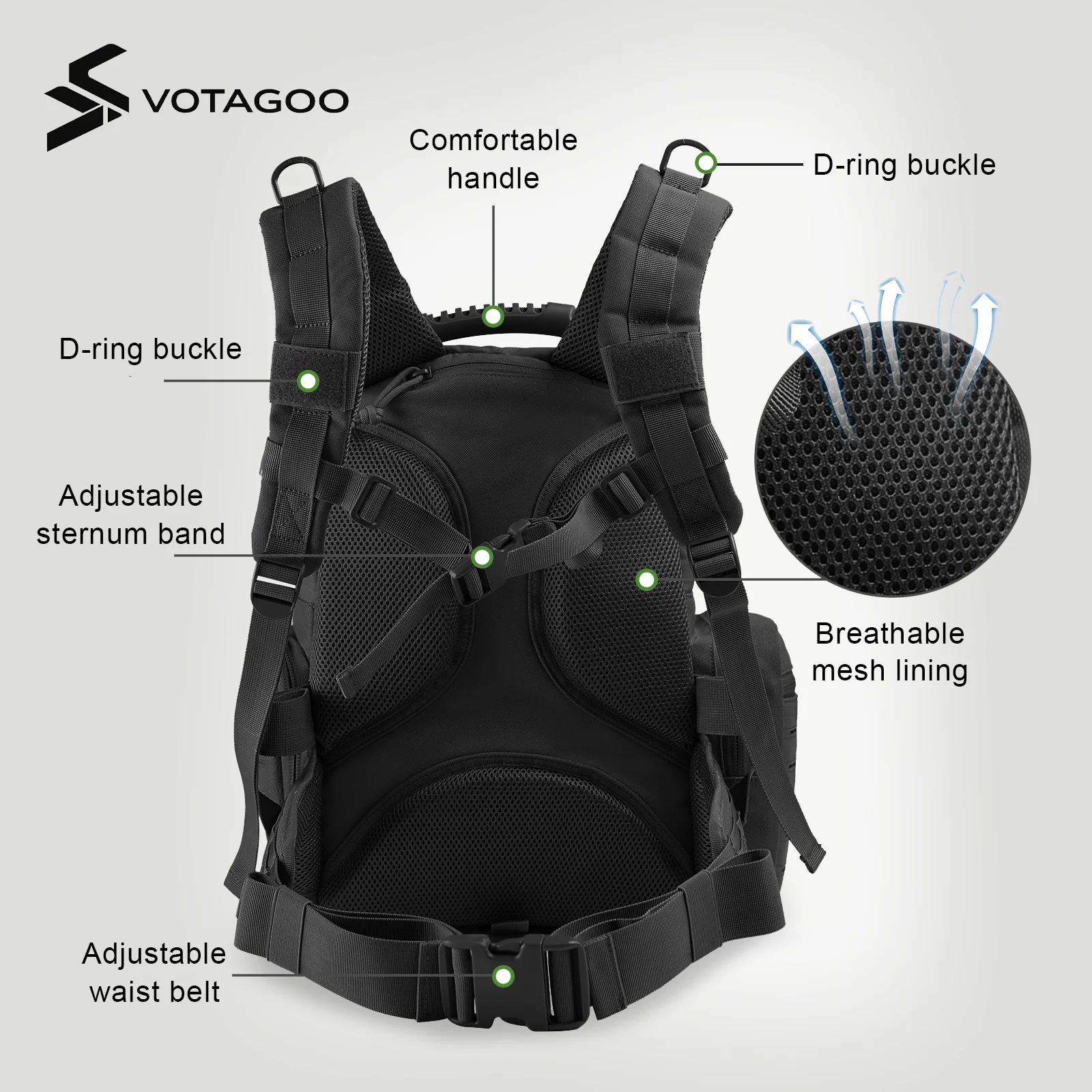 VOTAGOO® Tactical Range Backpack - Image 10