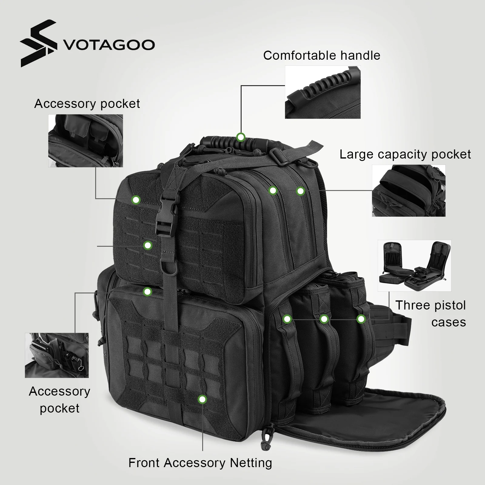 VOTAGOO® Tactical Range Backpack - Image 11