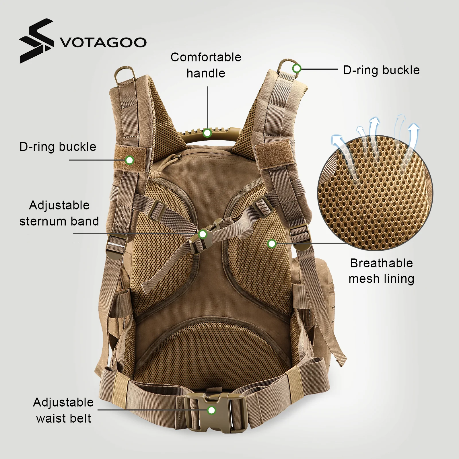 VOTAGOO® Tactical Range Backpack - Image 4