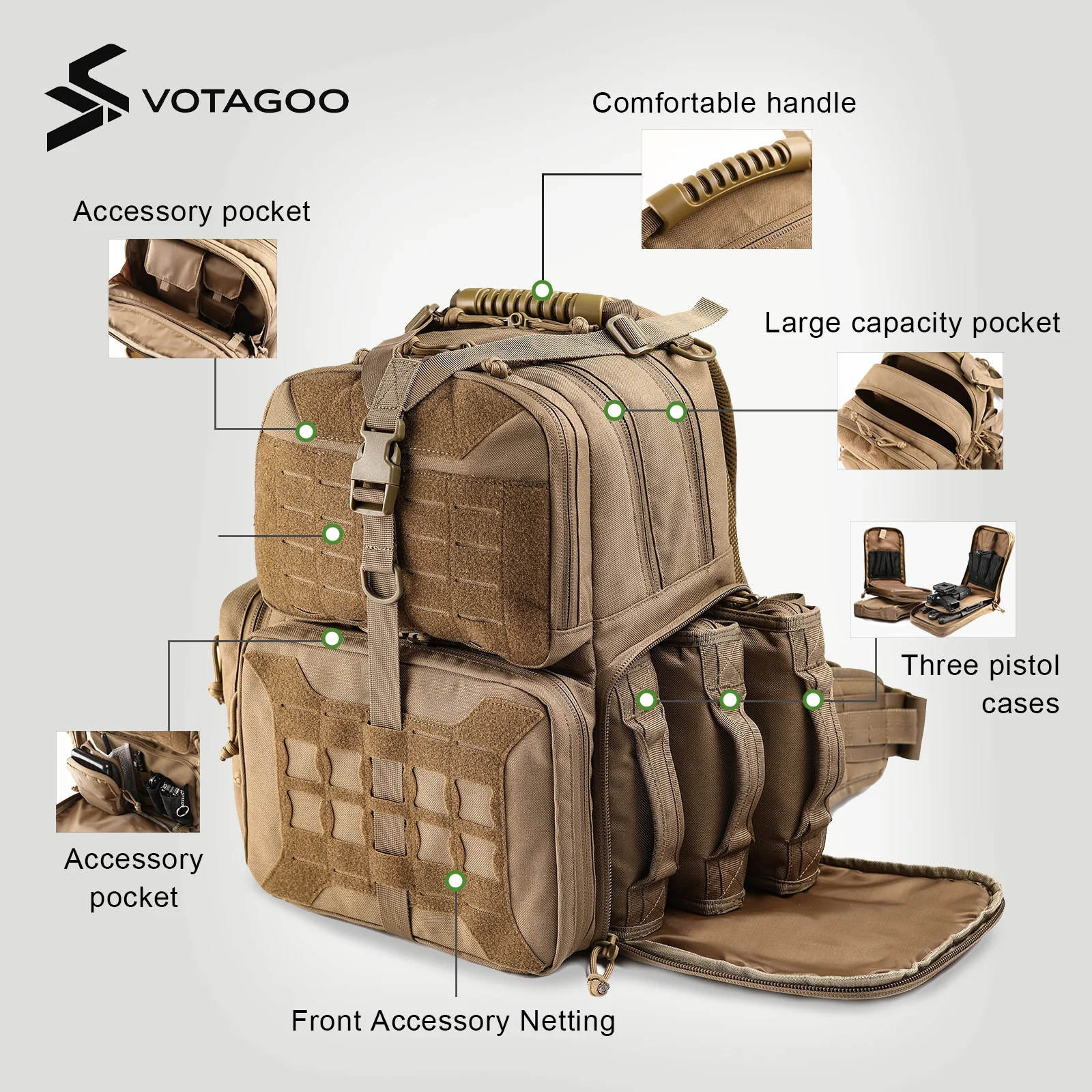 VOTAGOO® Tactical Range Backpack - Image 5