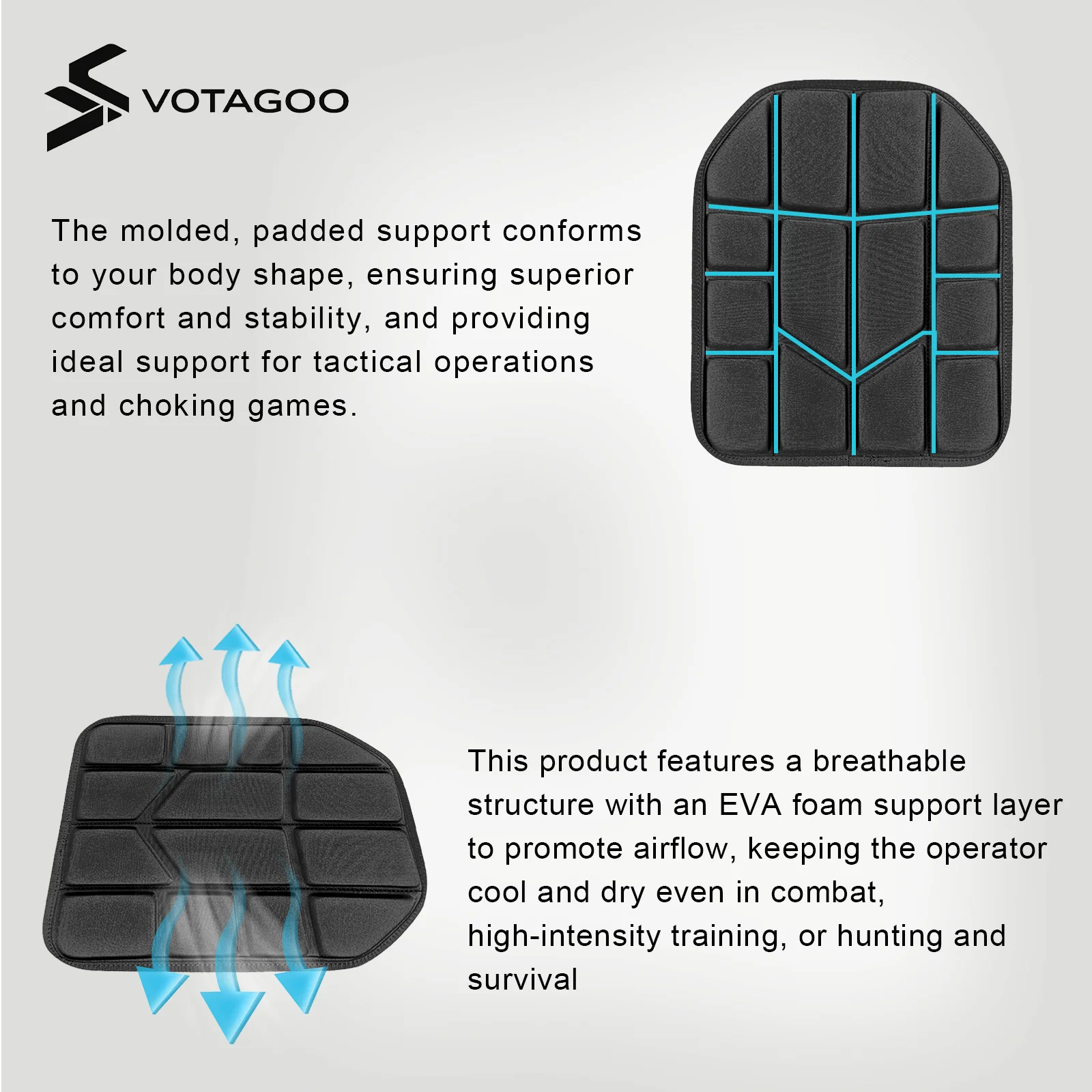 VOTAGOO® Tactical Vest Pad (2 Pcs) - Image 8