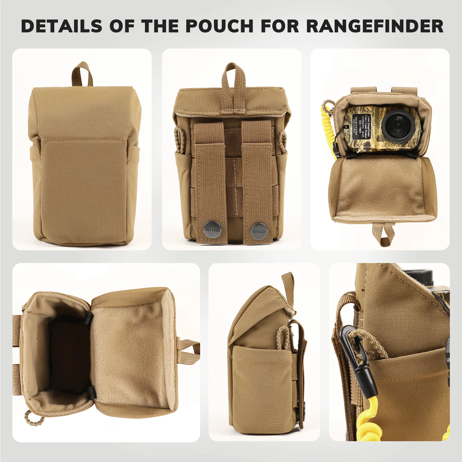 VOTAGOO® Binocular Harness Case Bino Chest Pack - Image 11