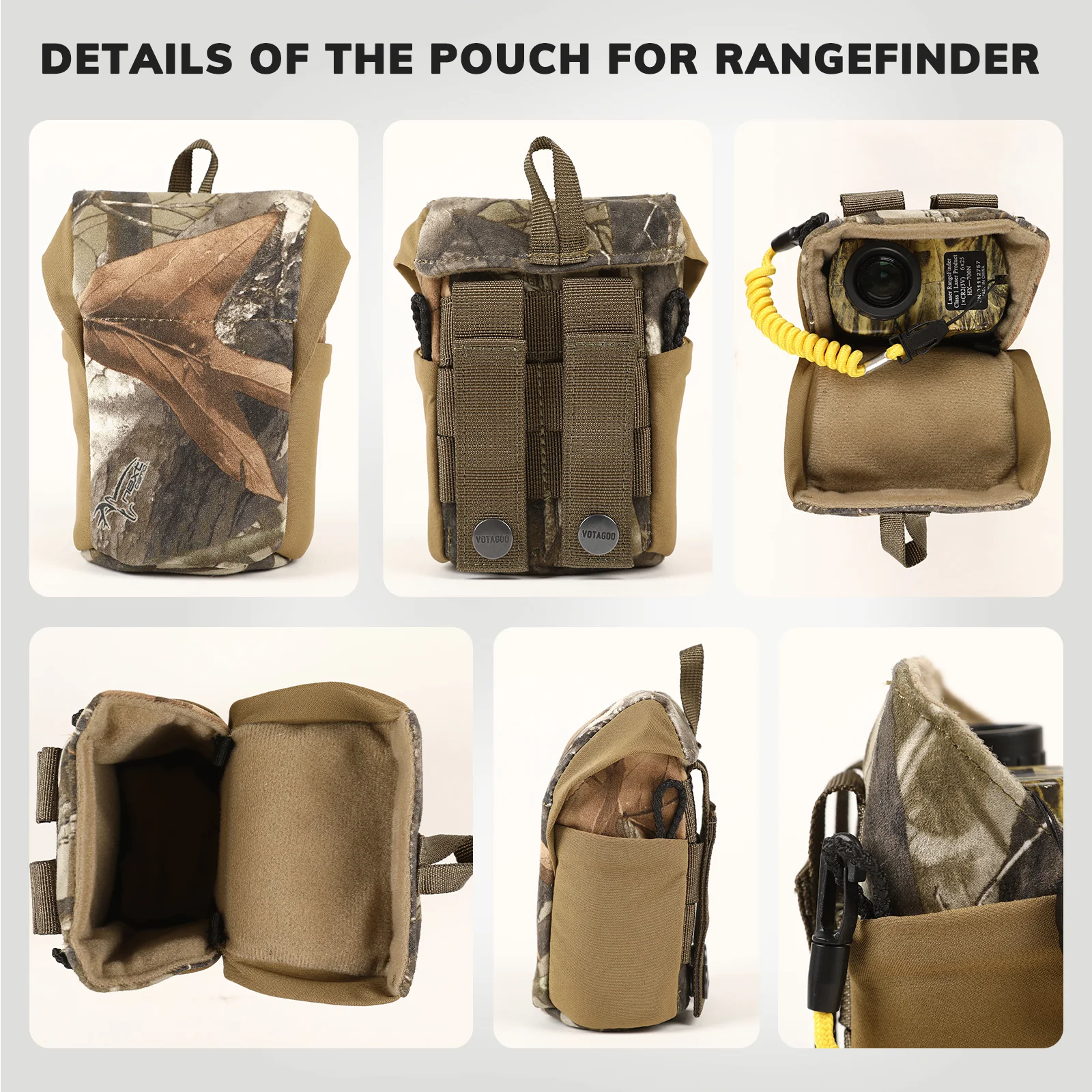 VOTAGOO® Binocular Harness Case Bino Chest Pack - Image 16