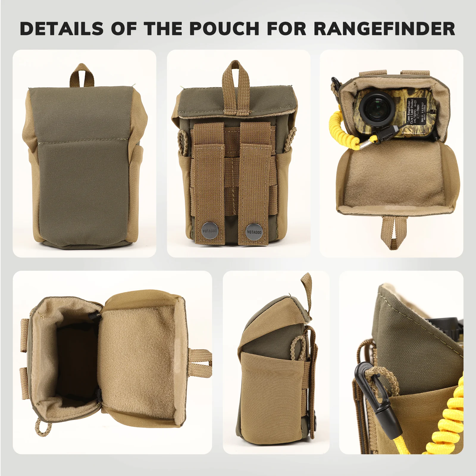 VOTAGOO® Binocular Harness Case Bino Chest Pack - Image 4
