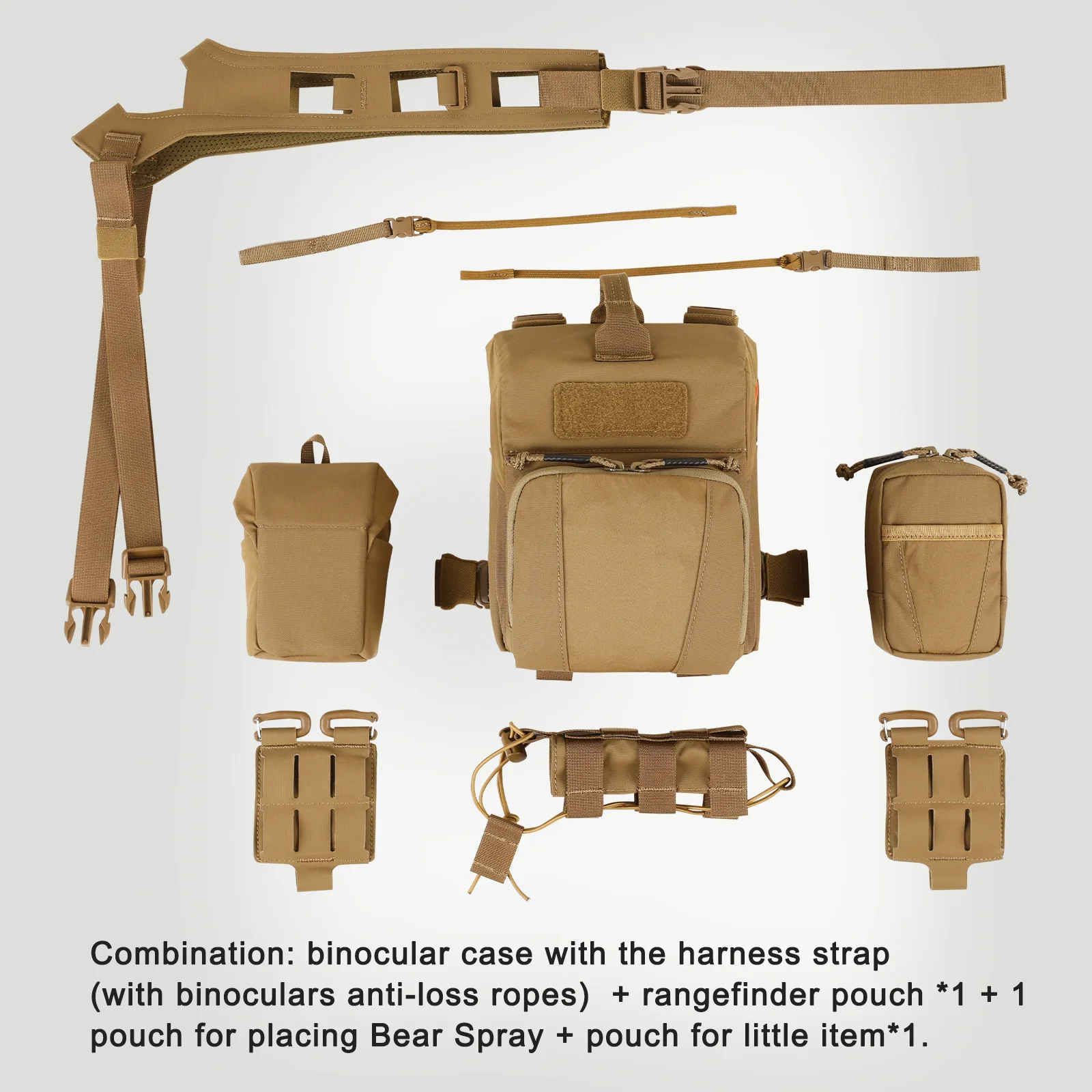 VOTAGOO® Binocular Harness Case Bino Chest Pack - Image 8