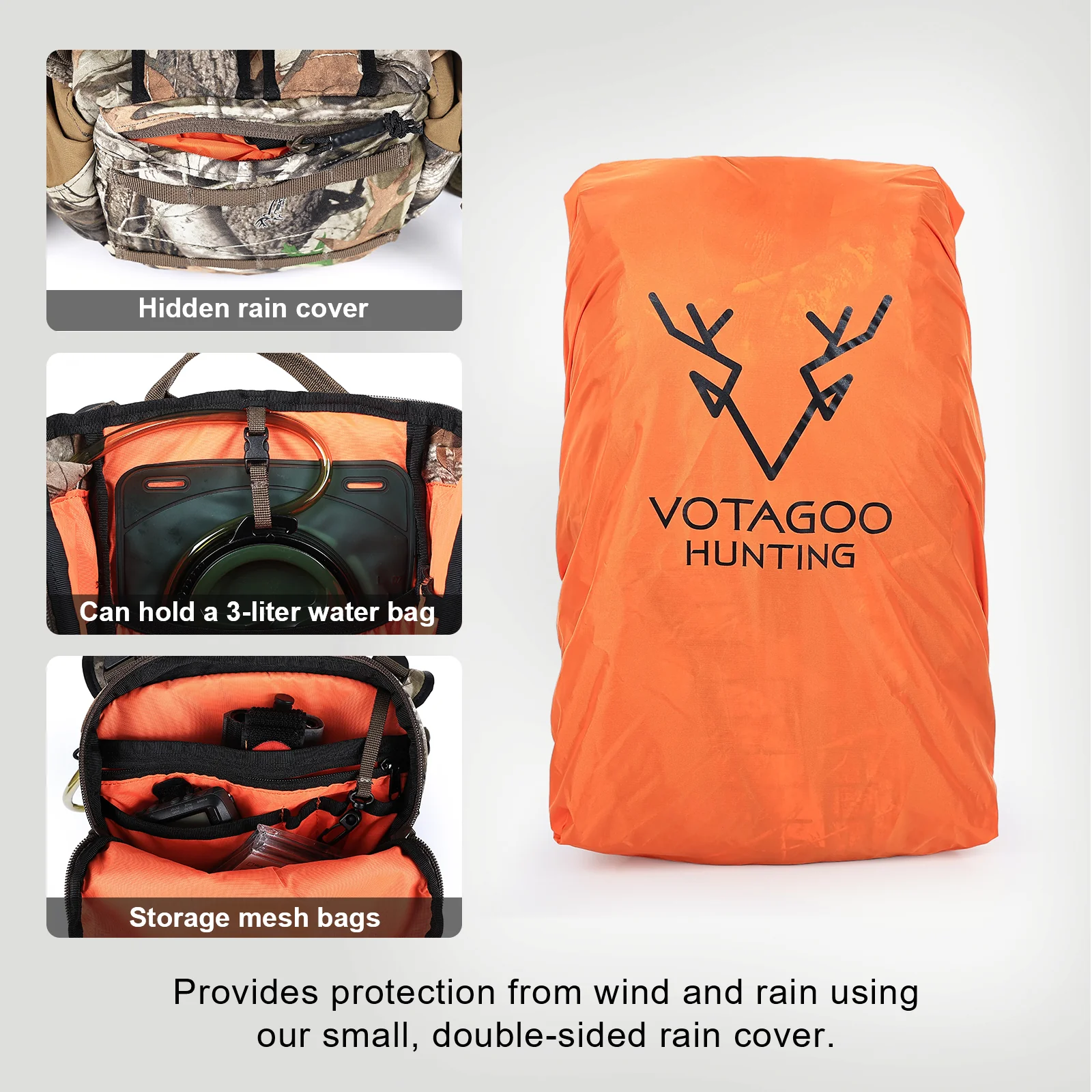 VOTAGOO® Waterproof Hunting Backpack - Image 14